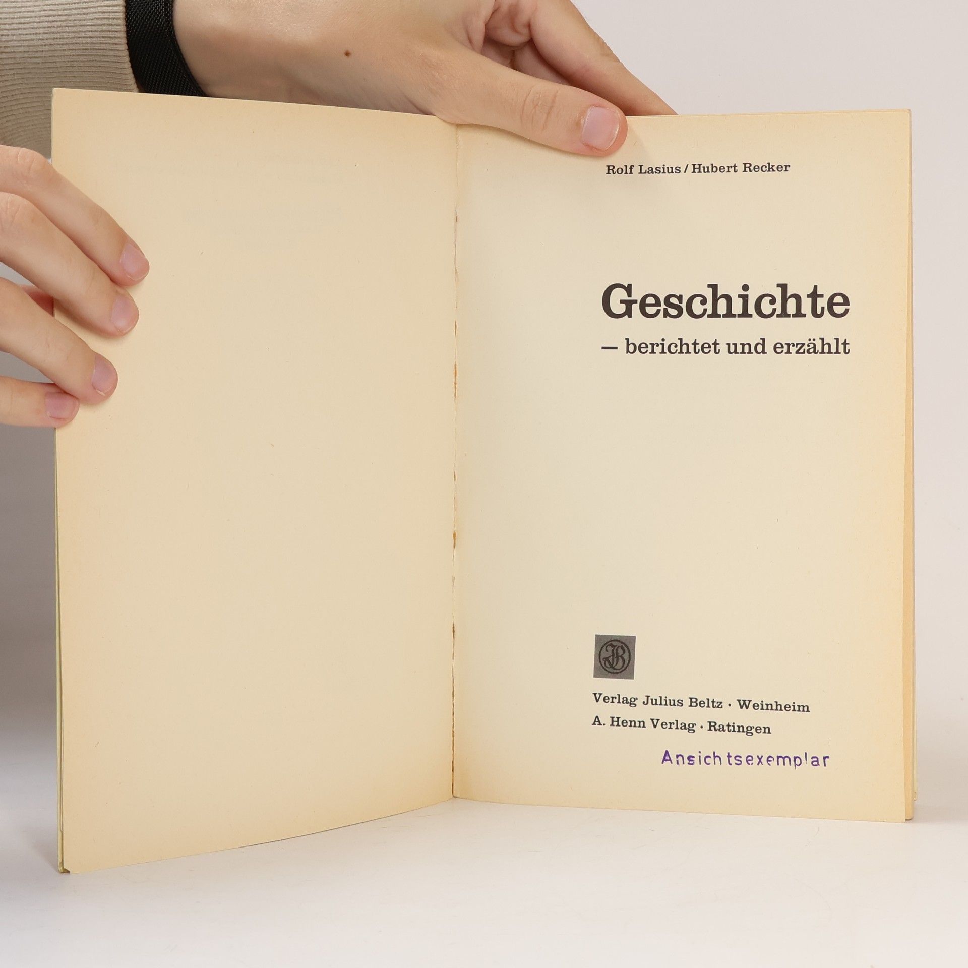 Rolf Lasius Geschichte