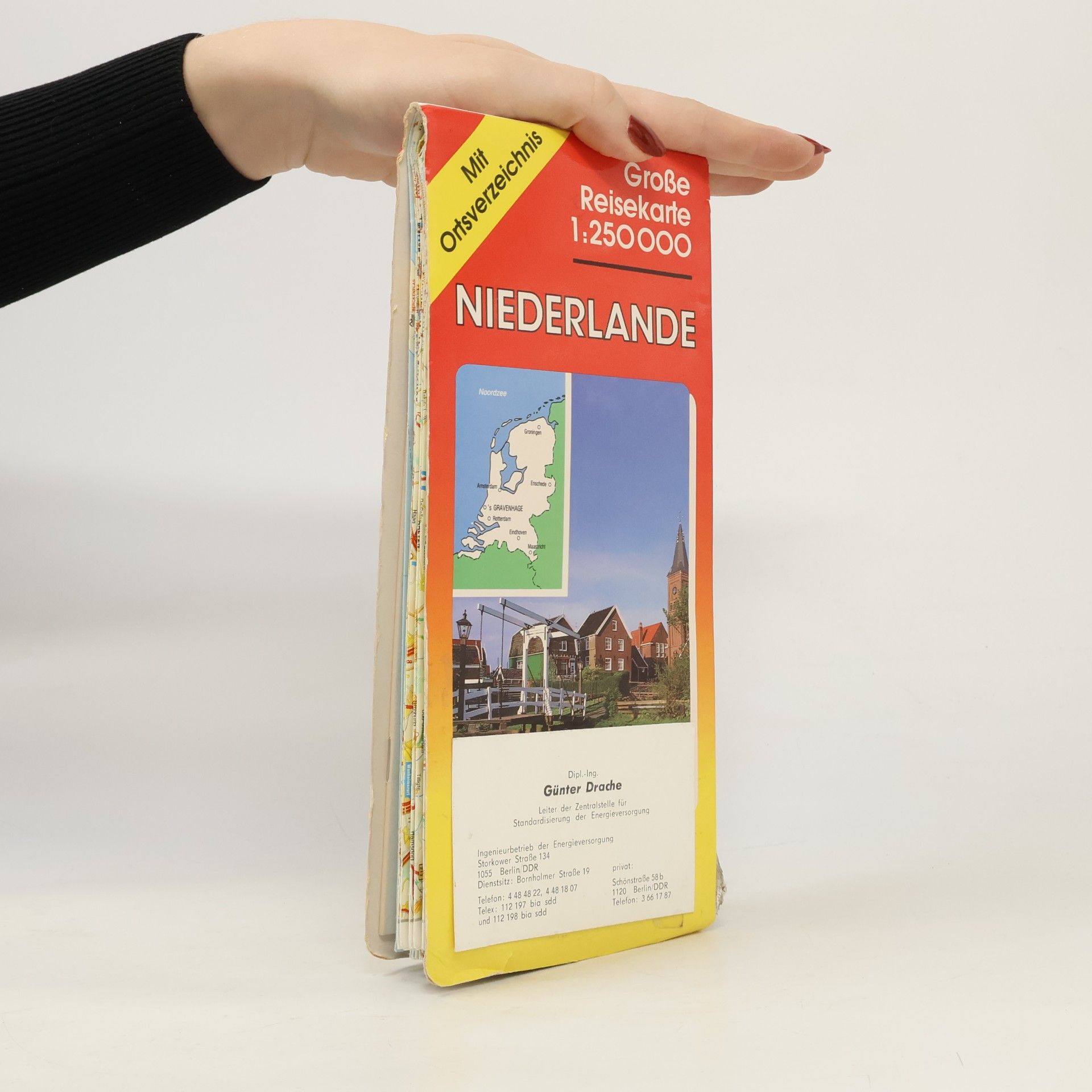Autorenkollektiv Große Reisekarte. Road Map 1:275 000. Niederlande