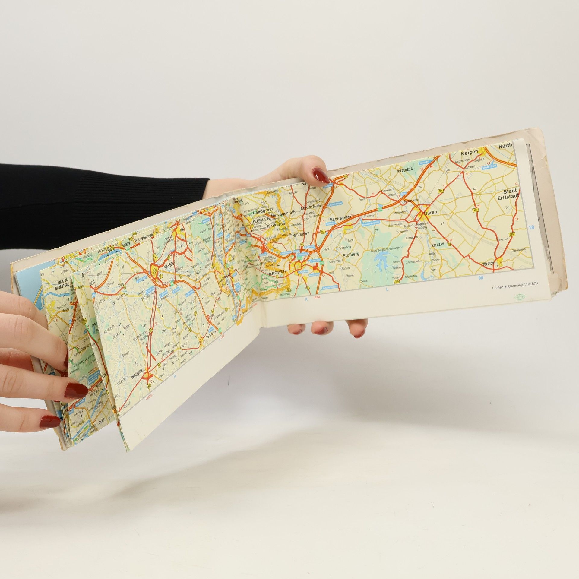 Autorenkollektiv Große Reisekarte. Road Map 1:275 000. Niederlande