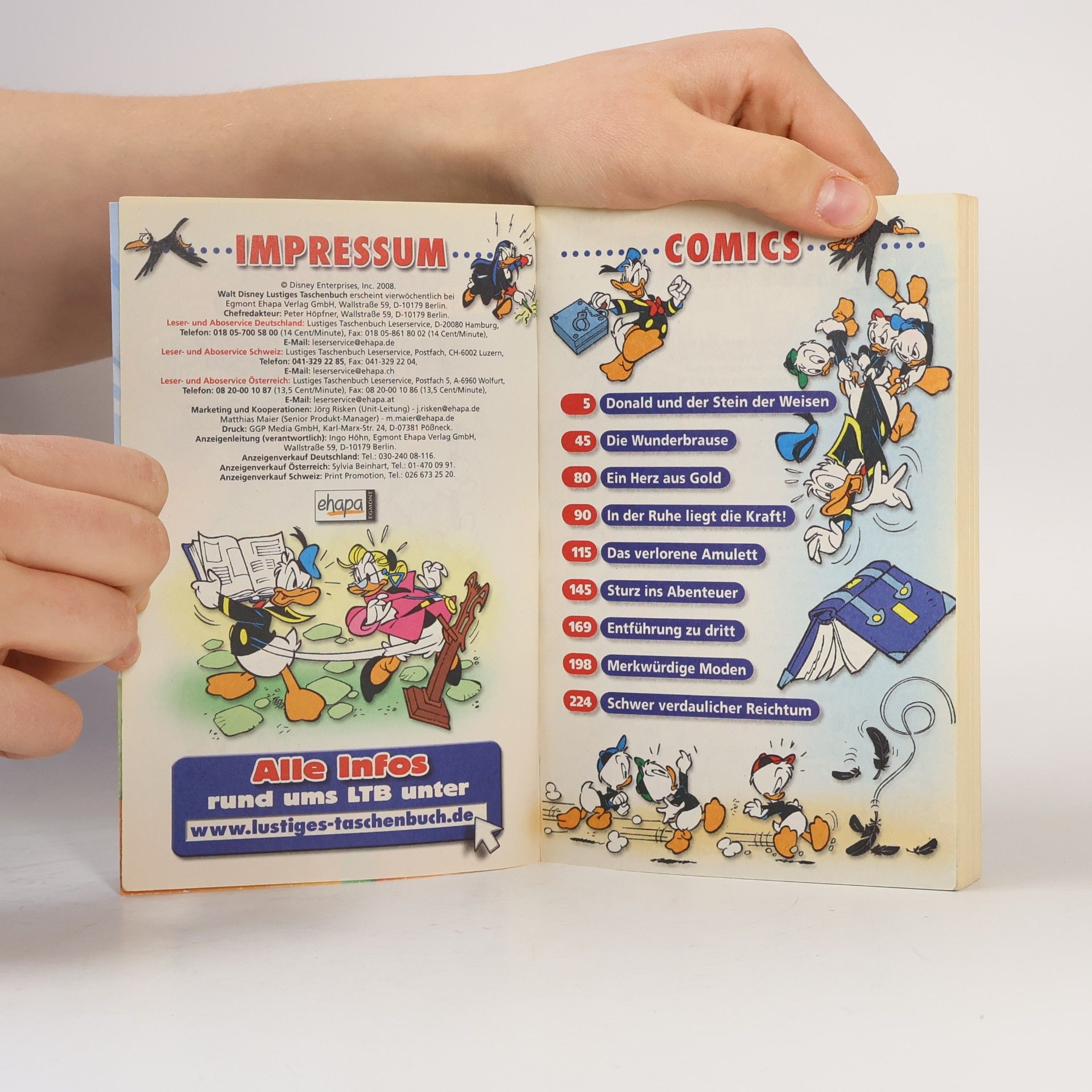 Walt Disney Lustiges Taschenbuch 376. Indiana Goof