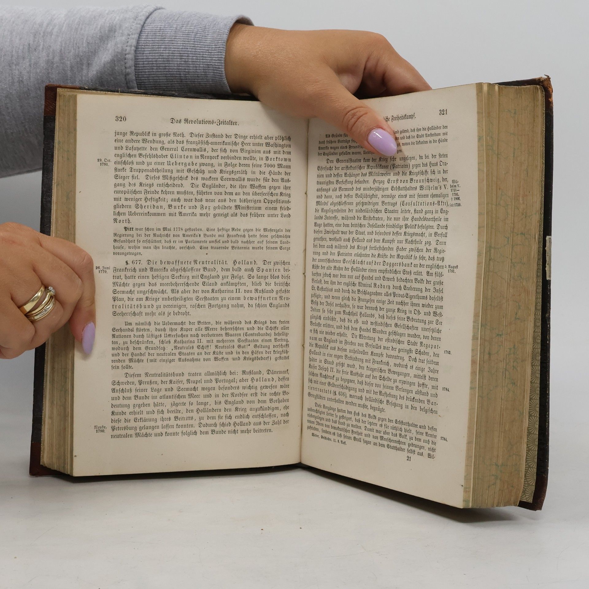 Dr. Georg Weber Lehrbuch der Weltgeschichte mit Rücksicht auf Cultur, Literatur und Religionswesen, und einem Abriß der deutschen Literaturgeschichte als Anhang. Zweiter Band.