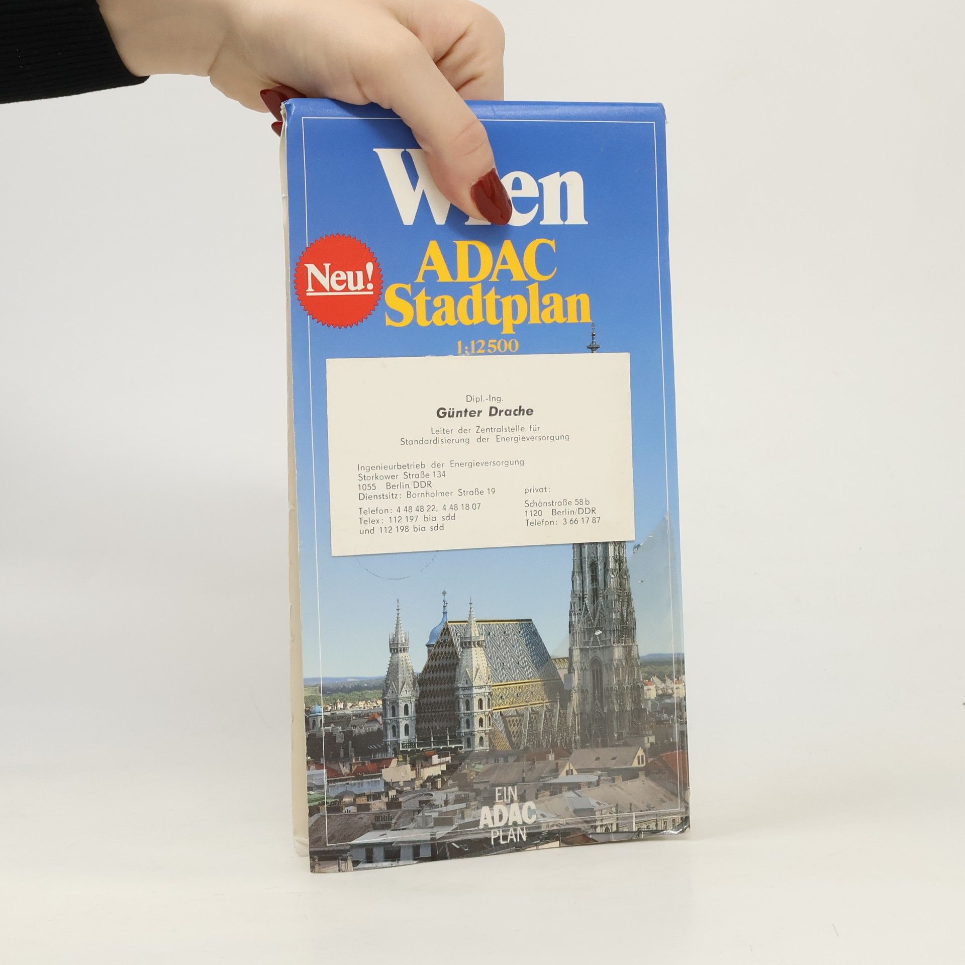 AA.VV. Wien Neu! ADAC Stadtplan 1:12500