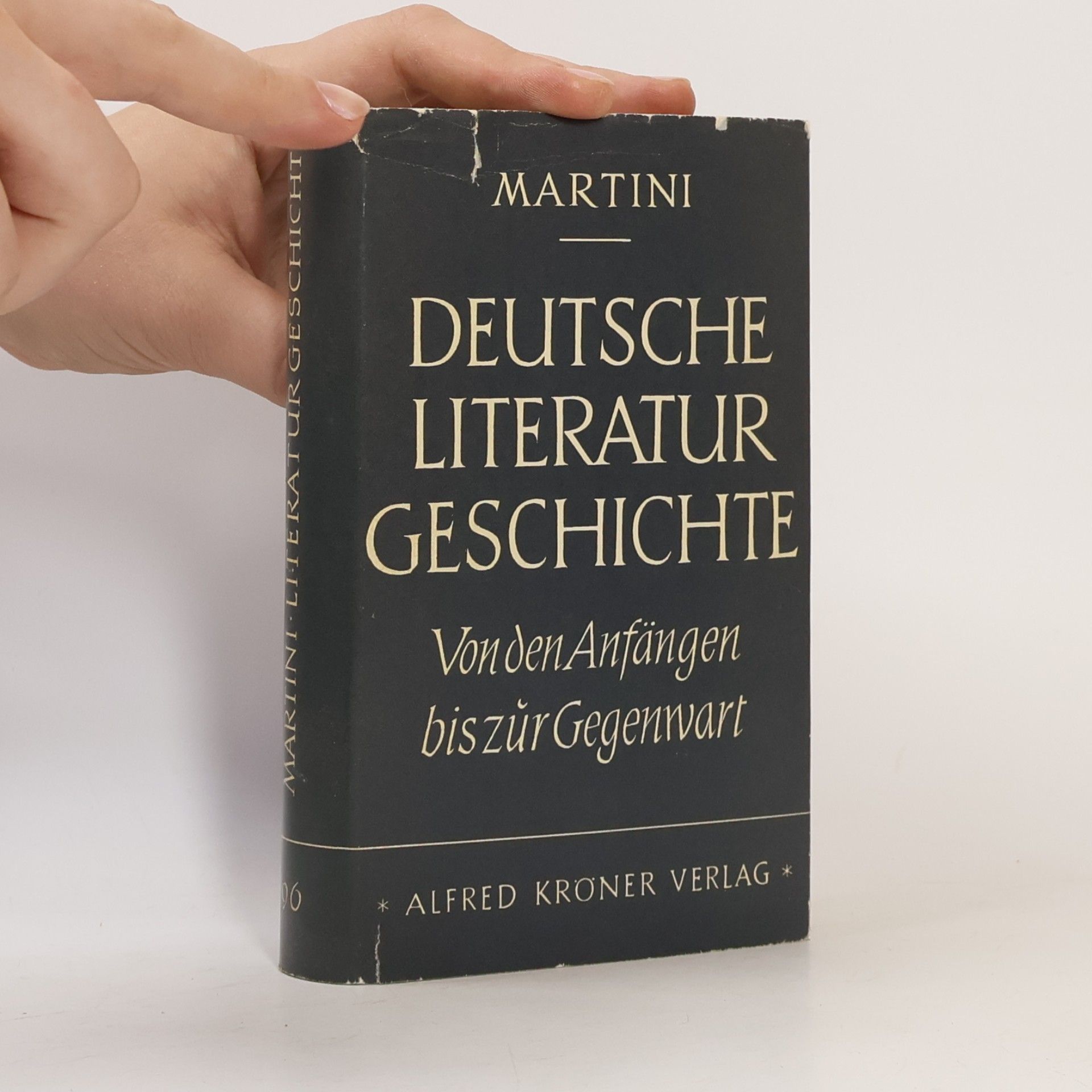 Fritz Martini Deutsche Literatur Geschichte