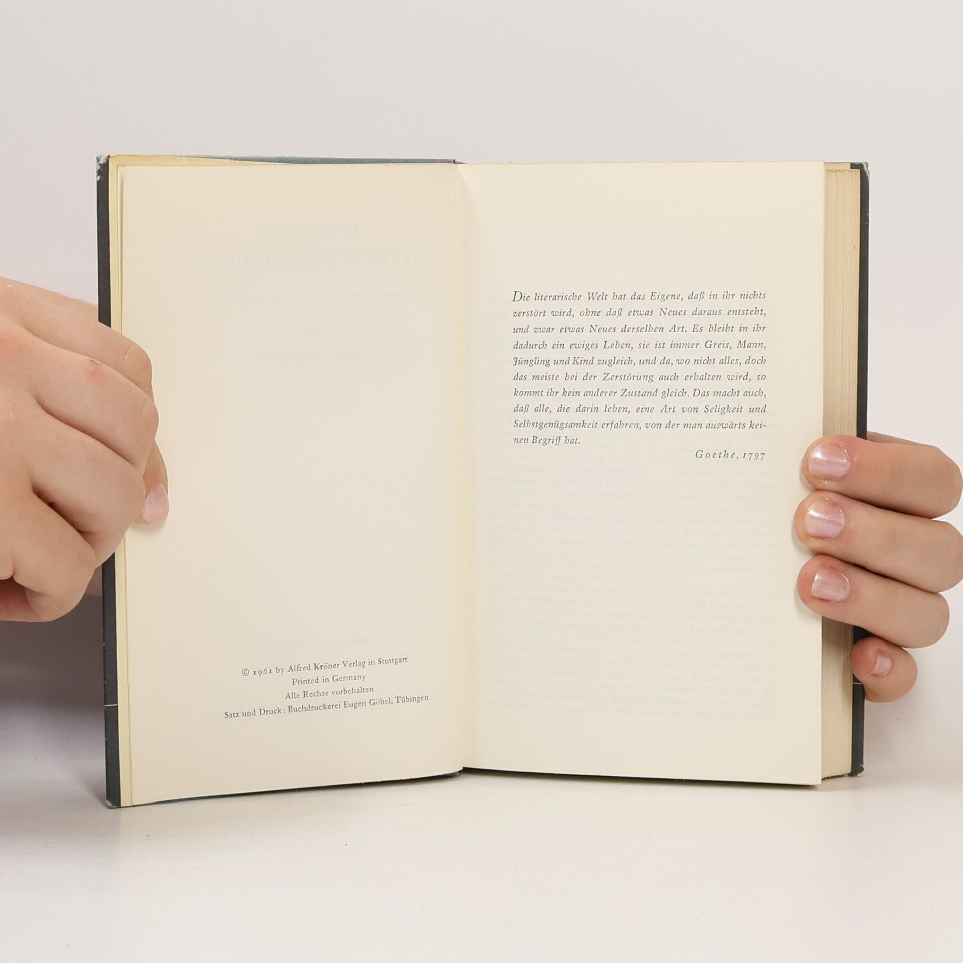 Fritz Martini Deutsche Literatur Geschichte