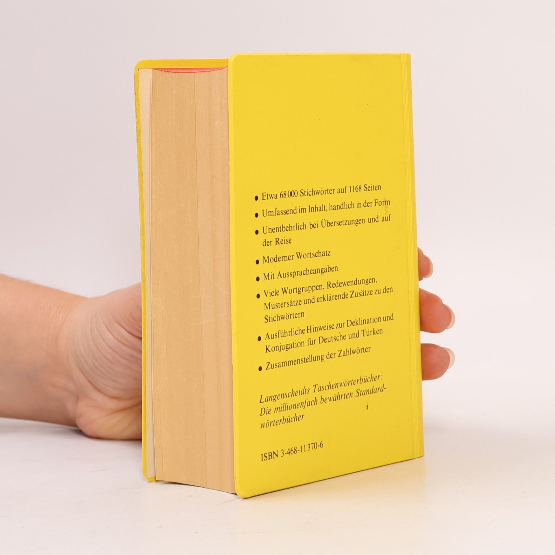Langenscheidts Taschenwörterbuch der türkischen und deutschen Sprache