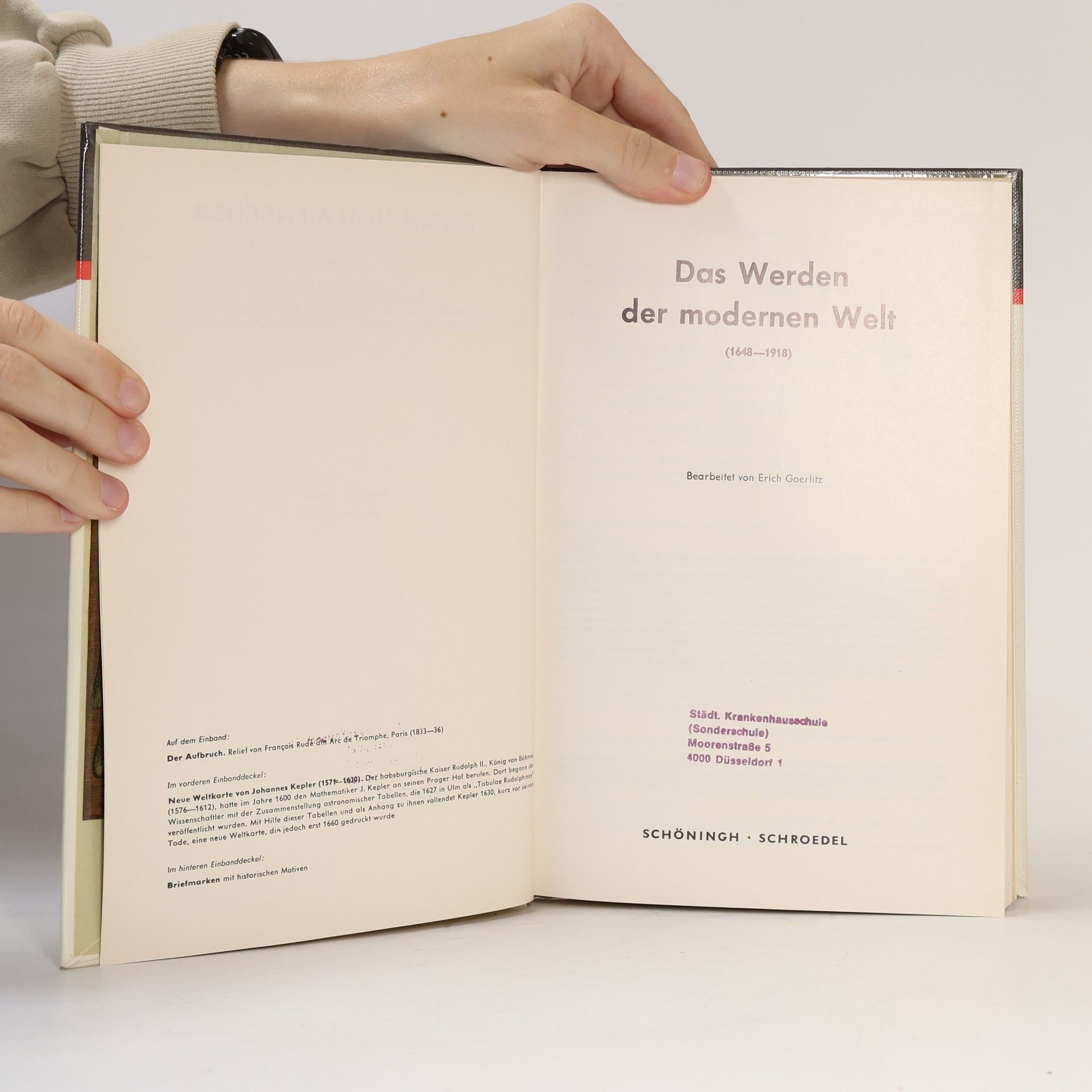 E. Goerlitz Zeiten und Menschen 3