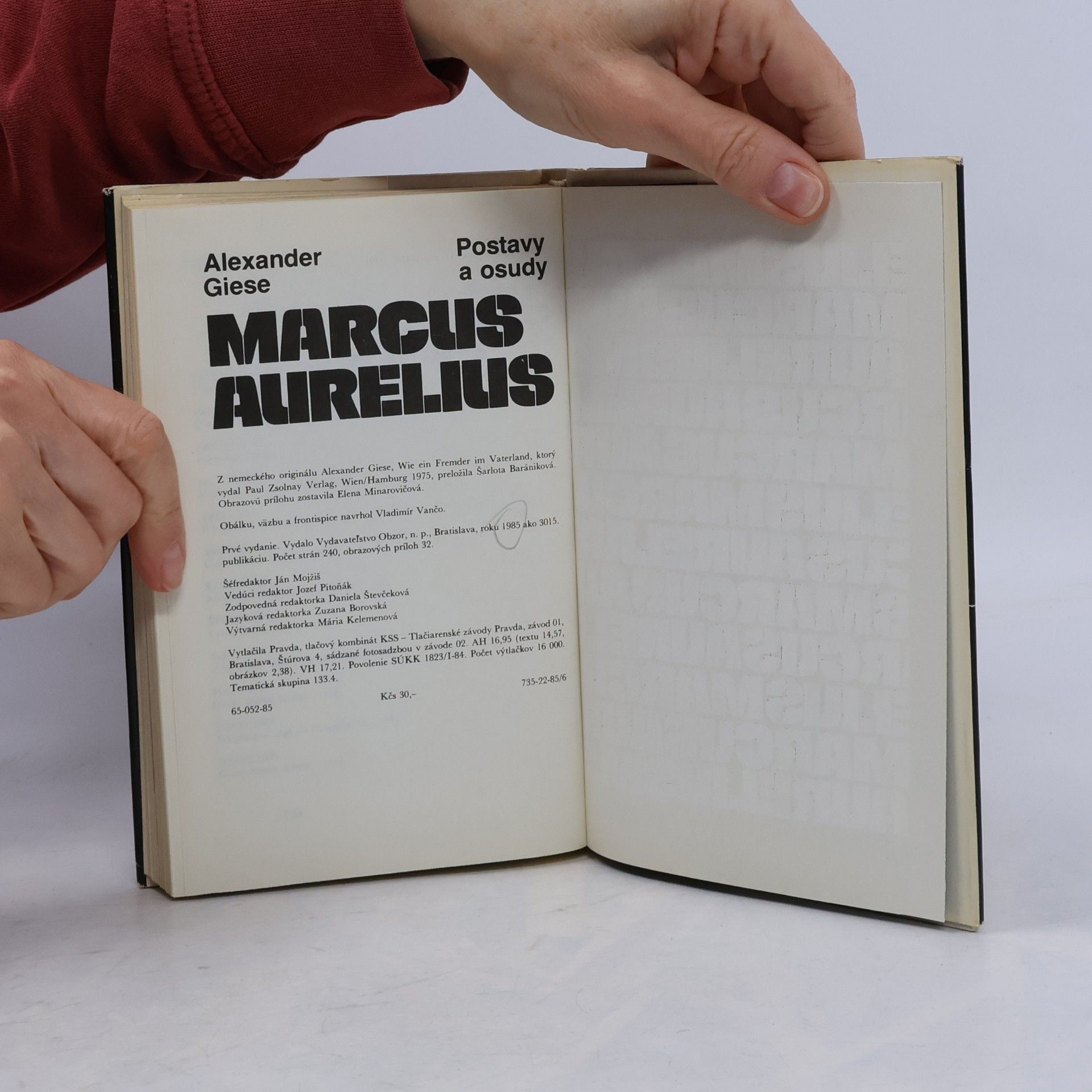 Alexander Giese Marcus Aurelius