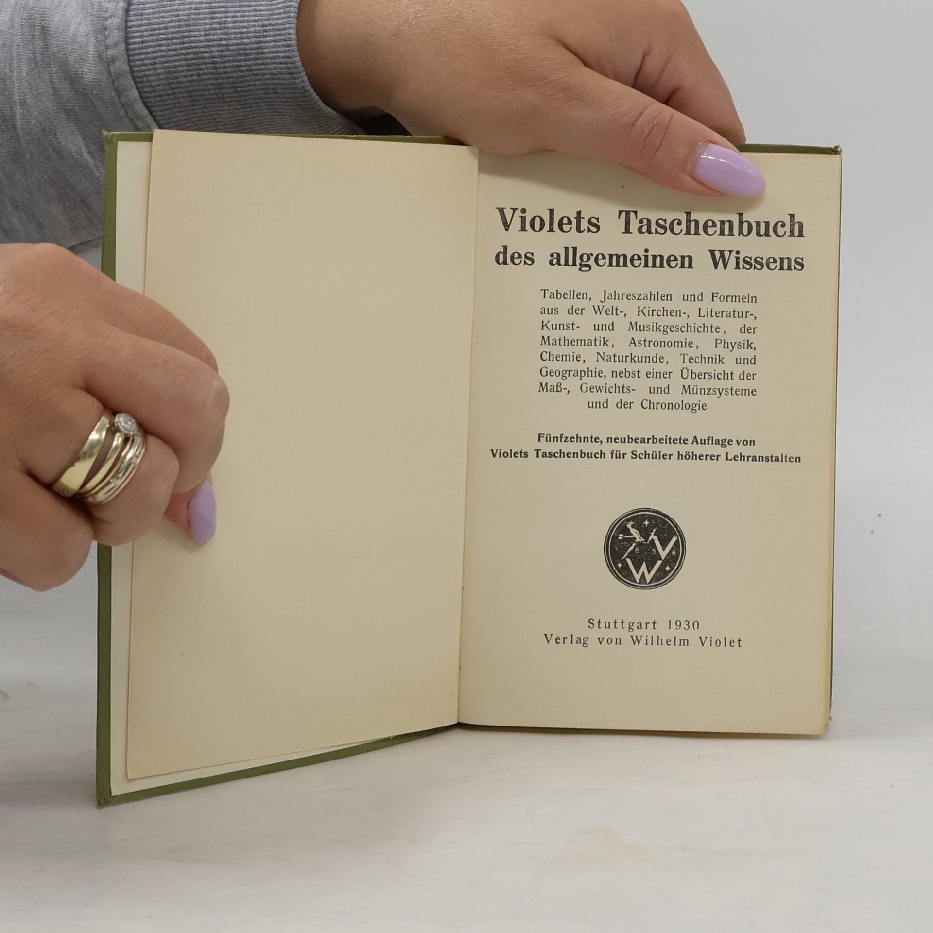 Autorenkollektiv Violets Taschenbuch des allgemeinen Wissens