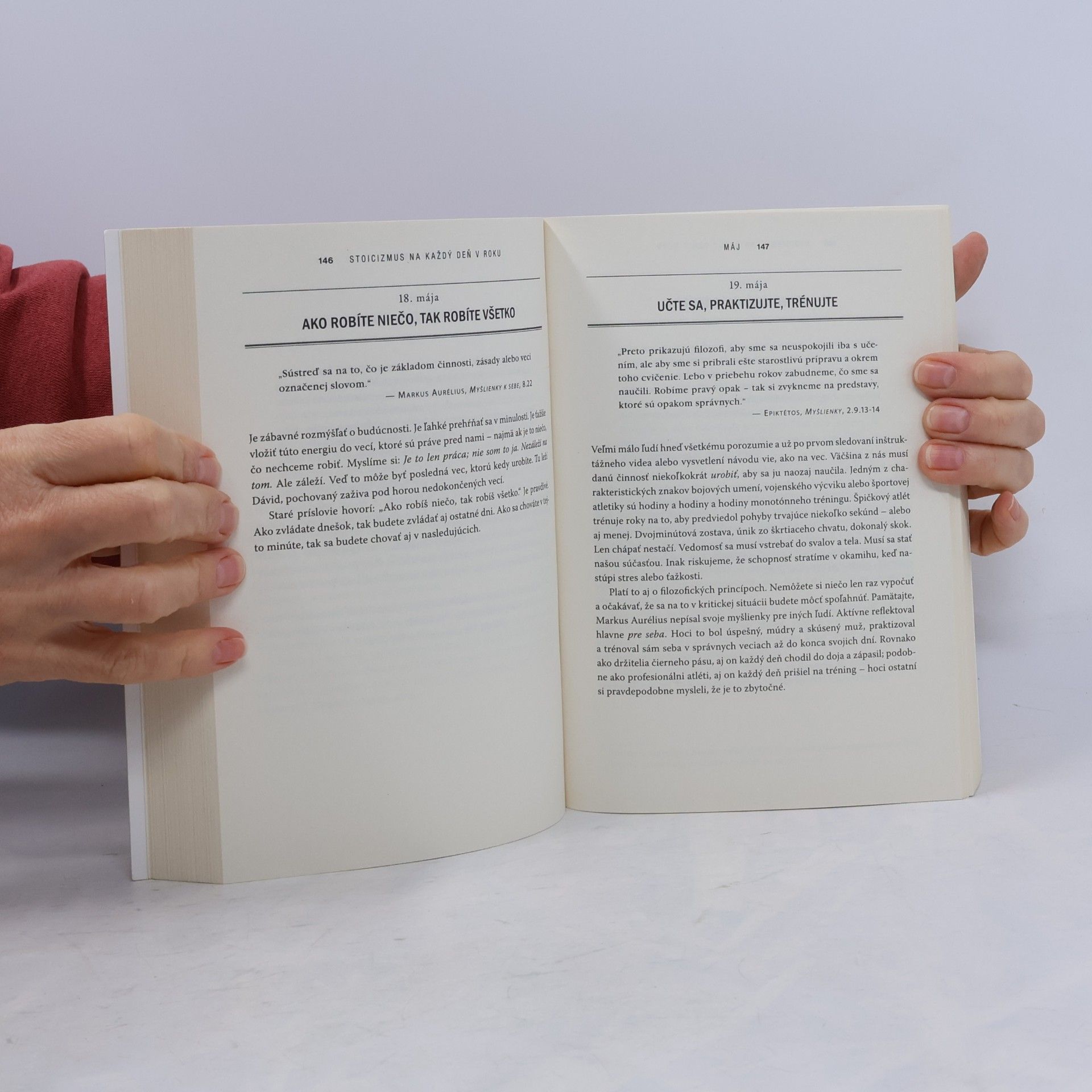 Ryan Holiday Stoicizmus na každý deň v roku