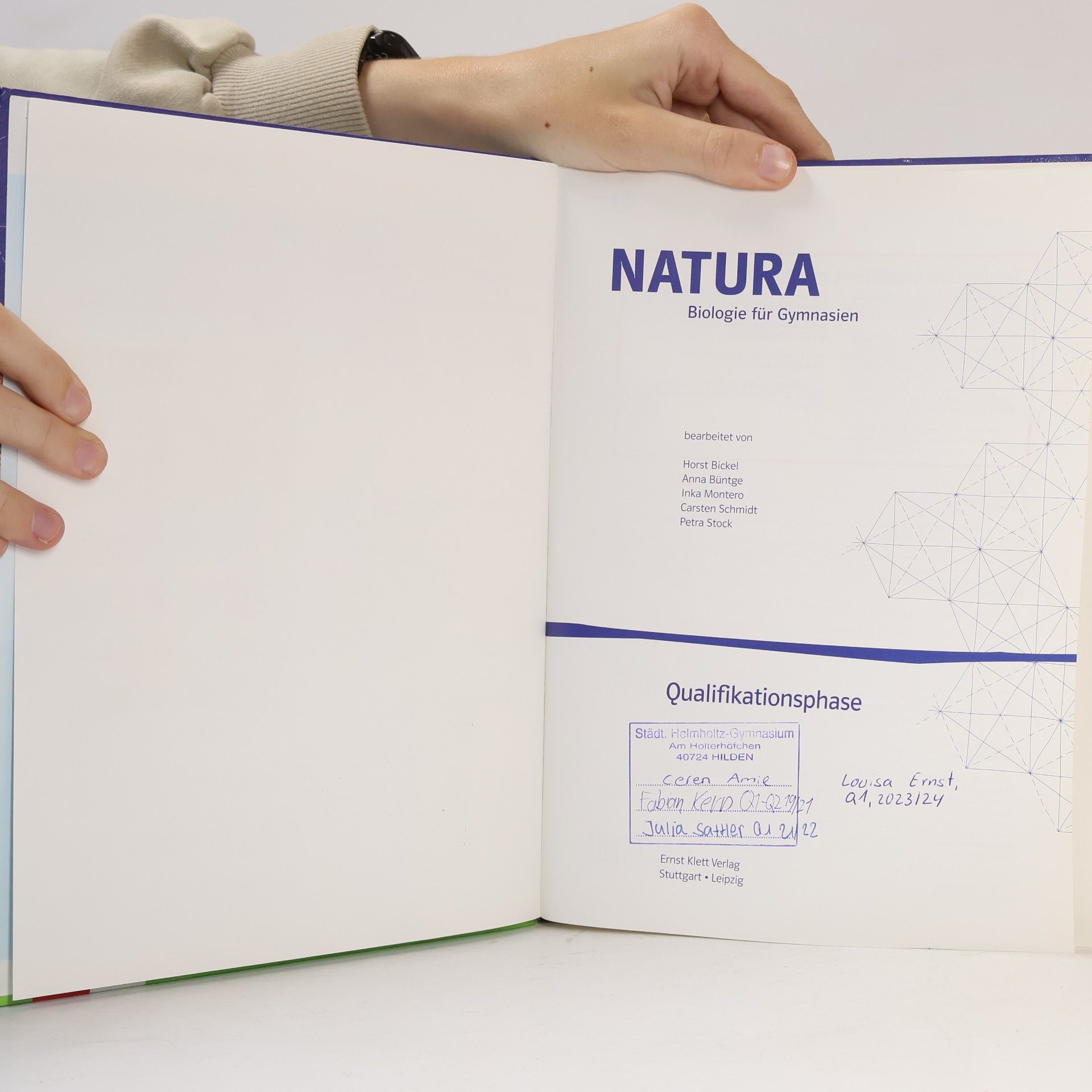 KLETT 11./12. Schuljahr (G8), Schülerbuch Qualifikationsphase