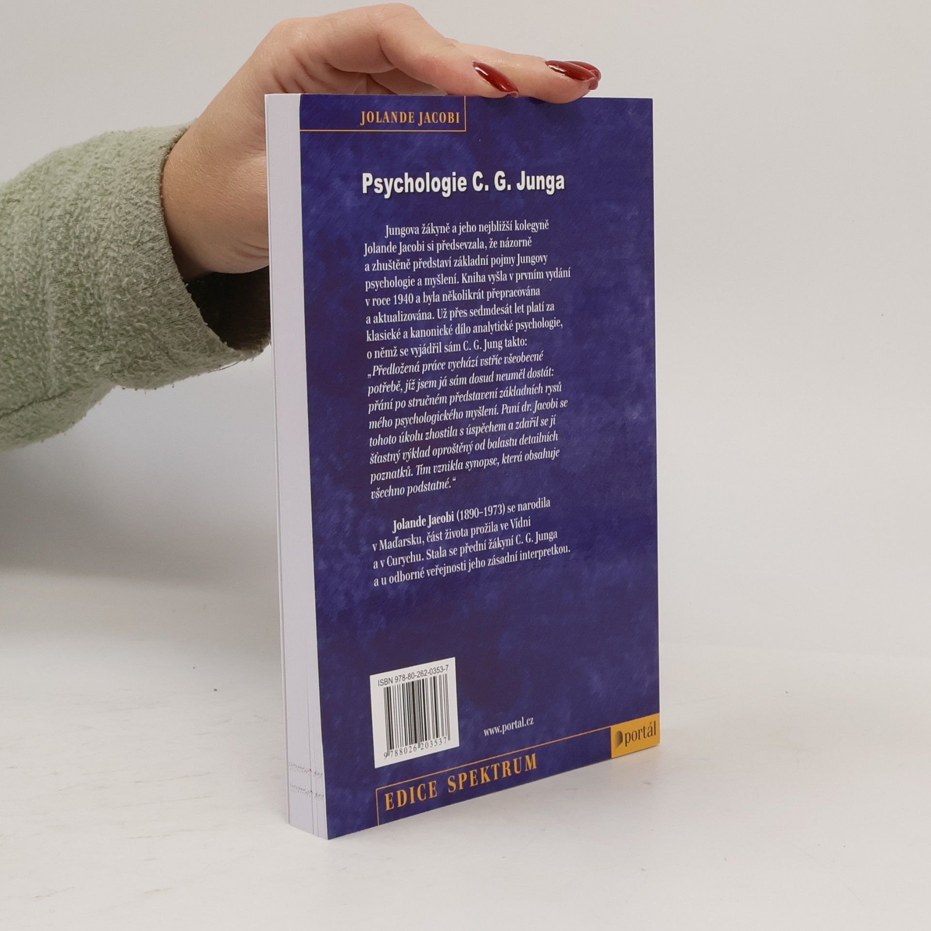 Jolande Székács Jacobi Psychologie C. G. Junga