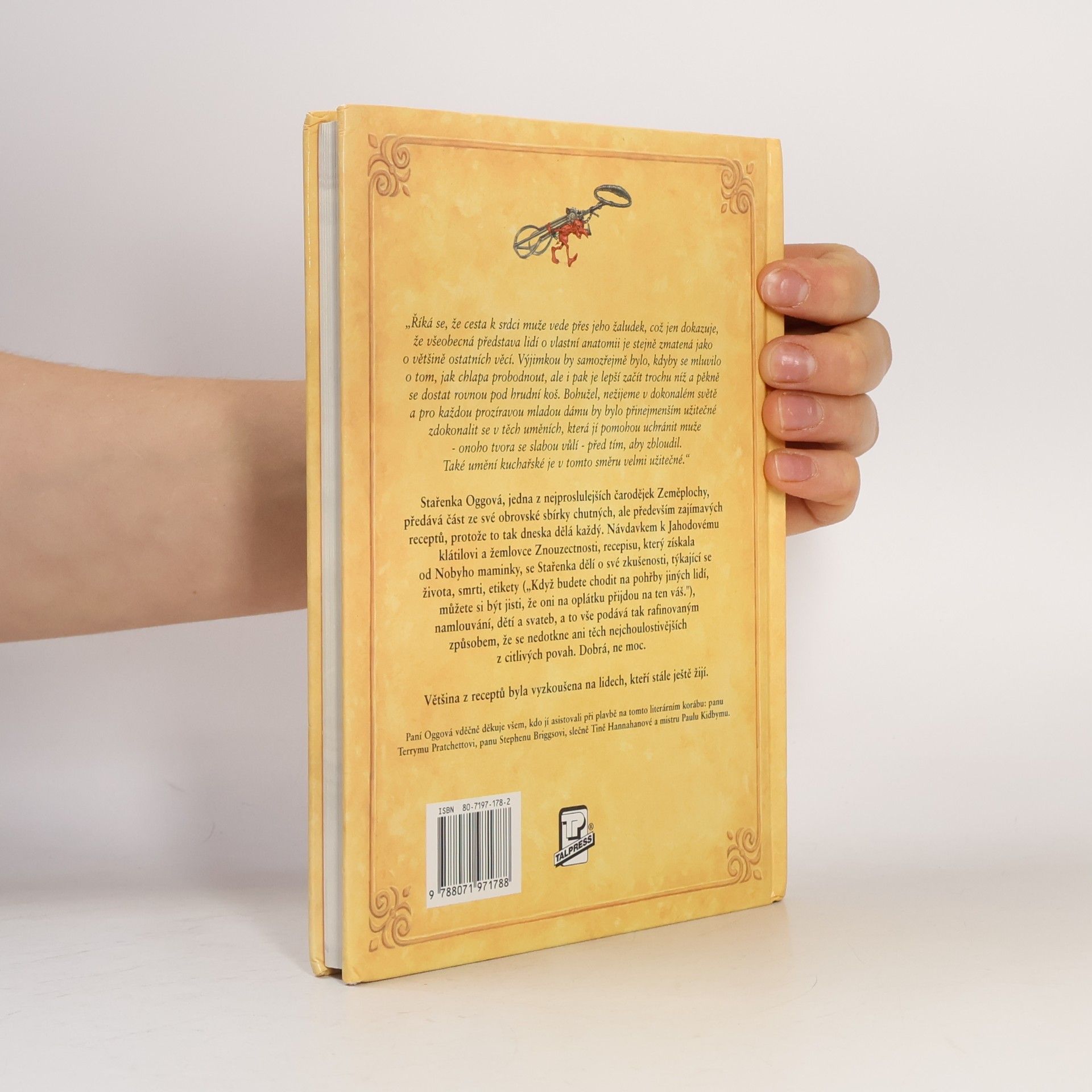 Terry Pratchett Kuchařka stařenky Oggové