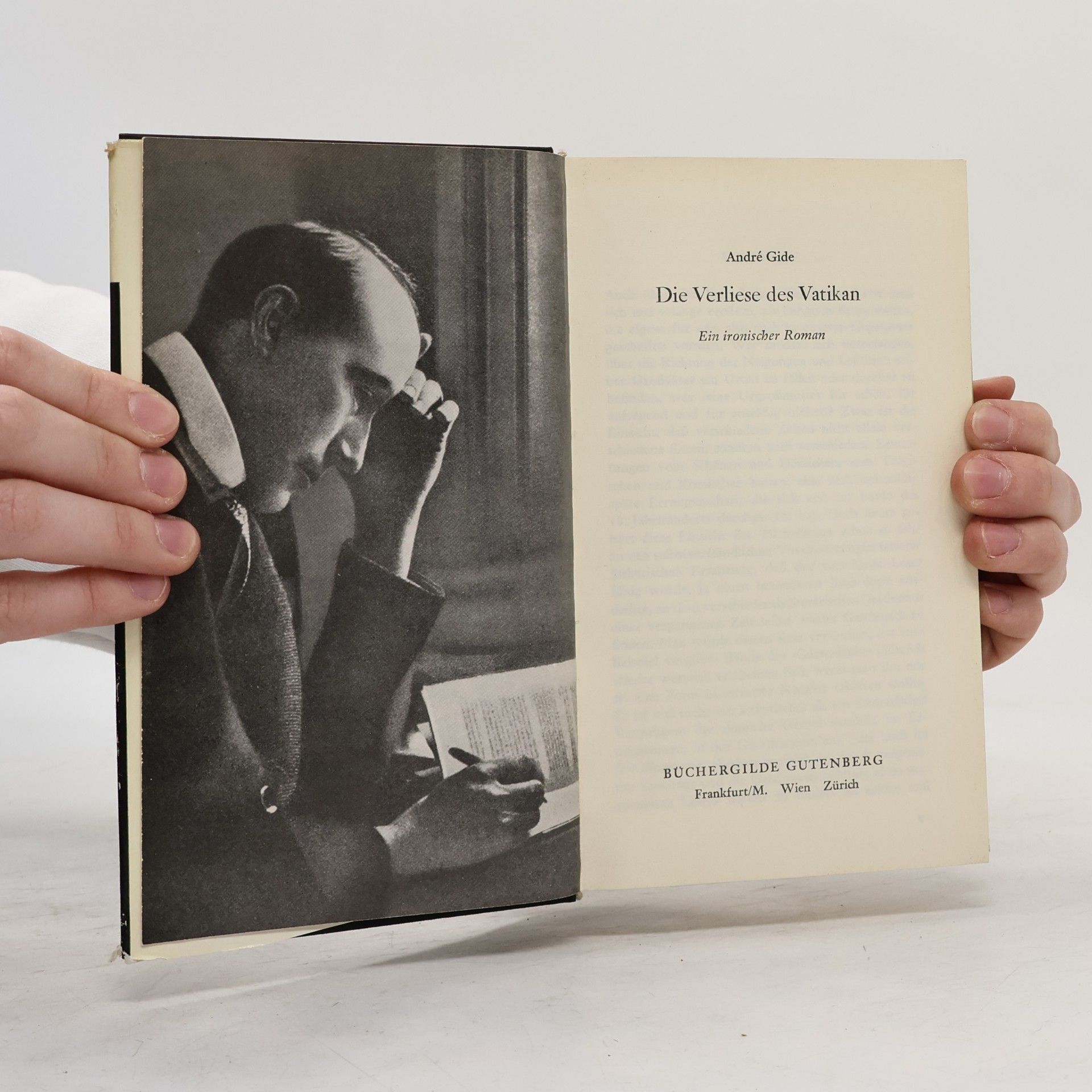 André Gide Die Verliese des Vatikan
