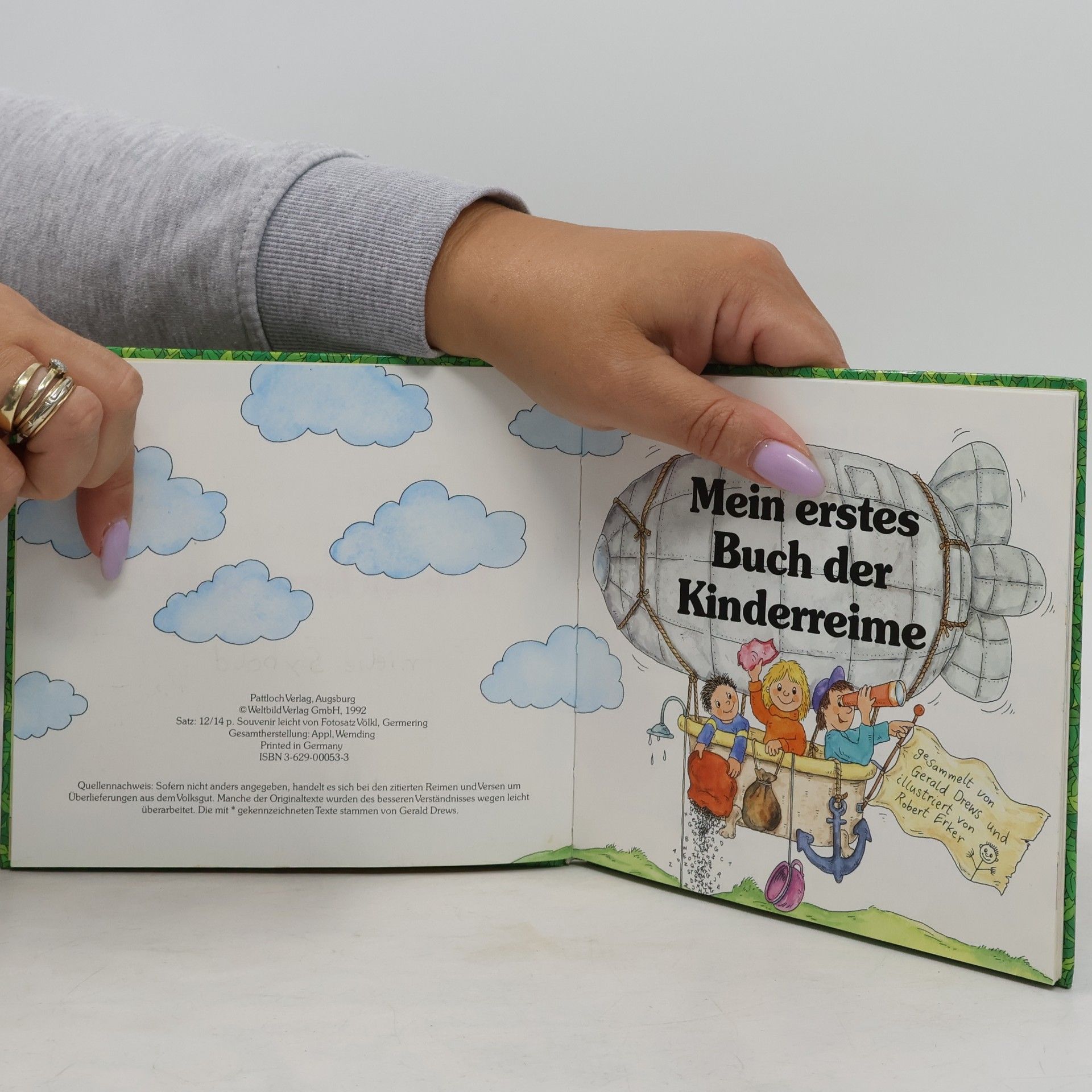 Various authors Mein erstes Buch der Kinderreime