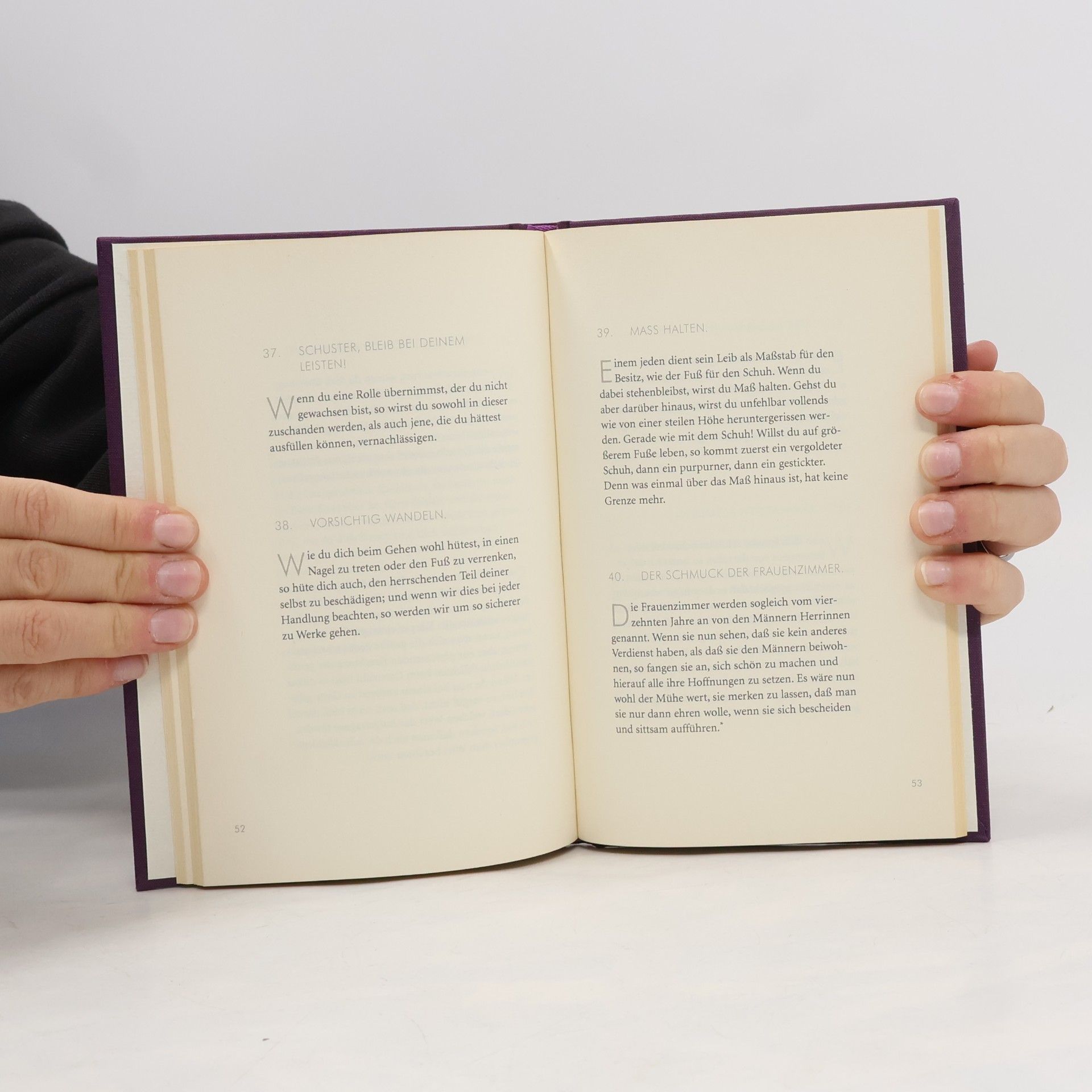 Epiktétos Das Buch vom geglückten Leben