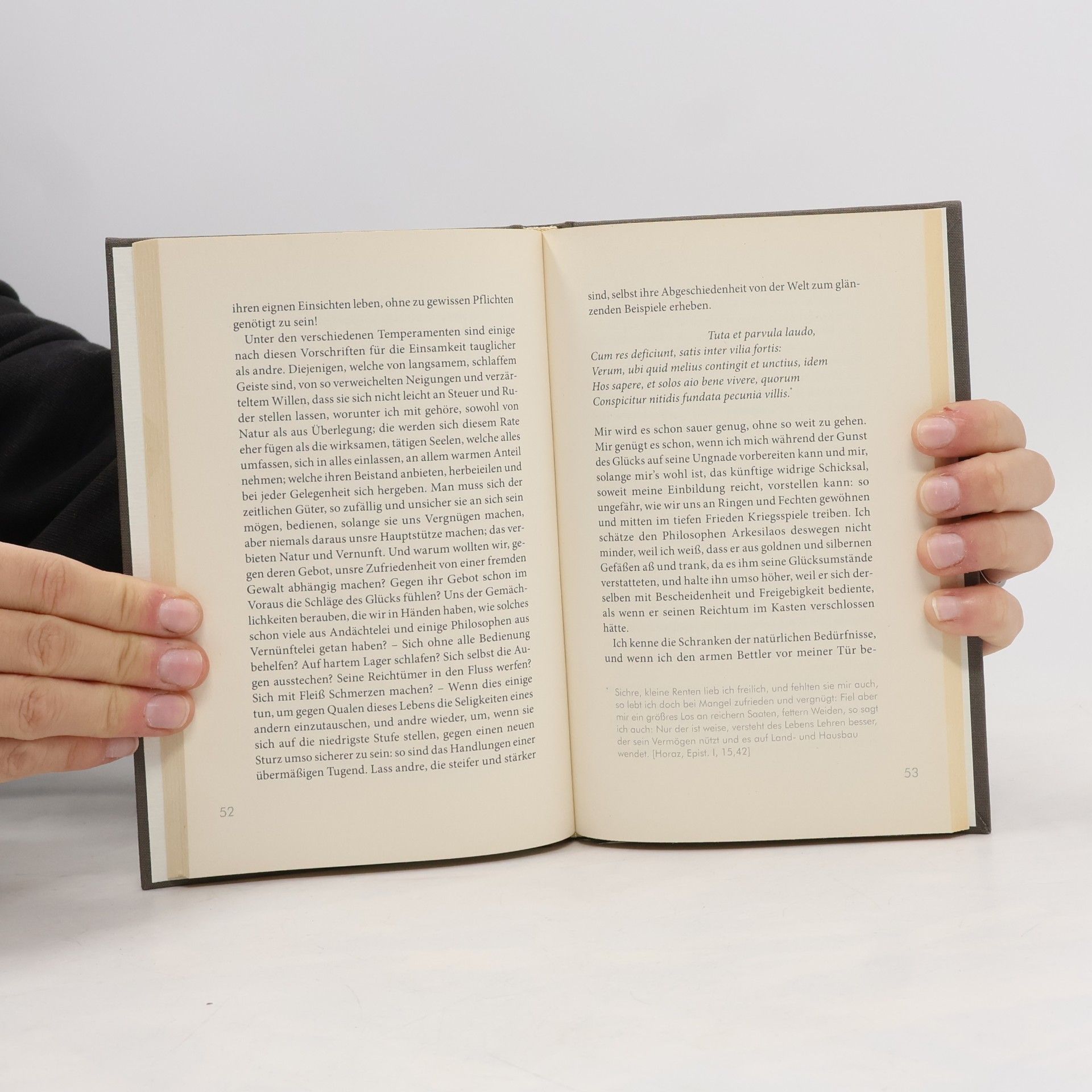 Michel de Montaigne Über die Freundschaft