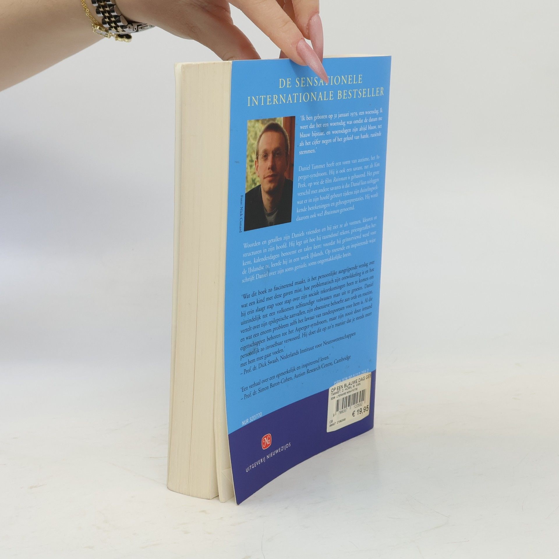 Daniel Tammet Op een blauwe dag geboren