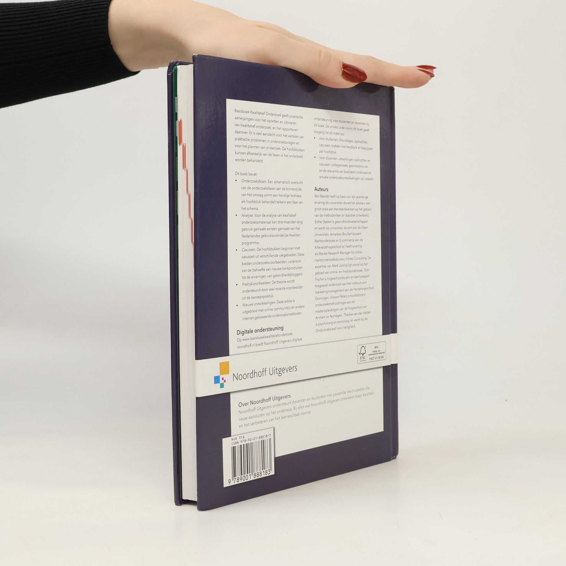Dirk Benjamin Baarda Basisboek kwalitatief onderzoek