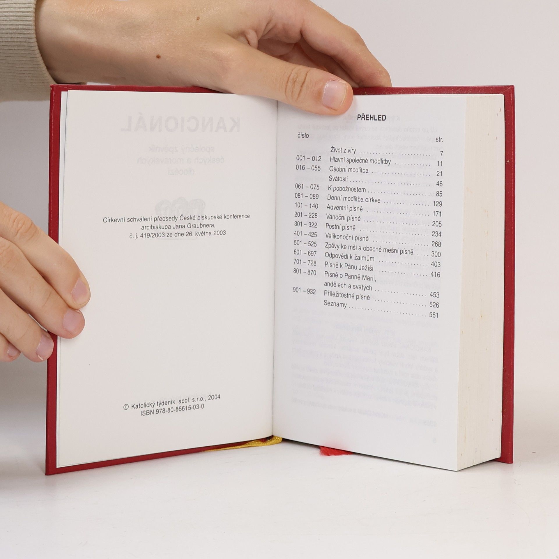 Various authors Kancionál