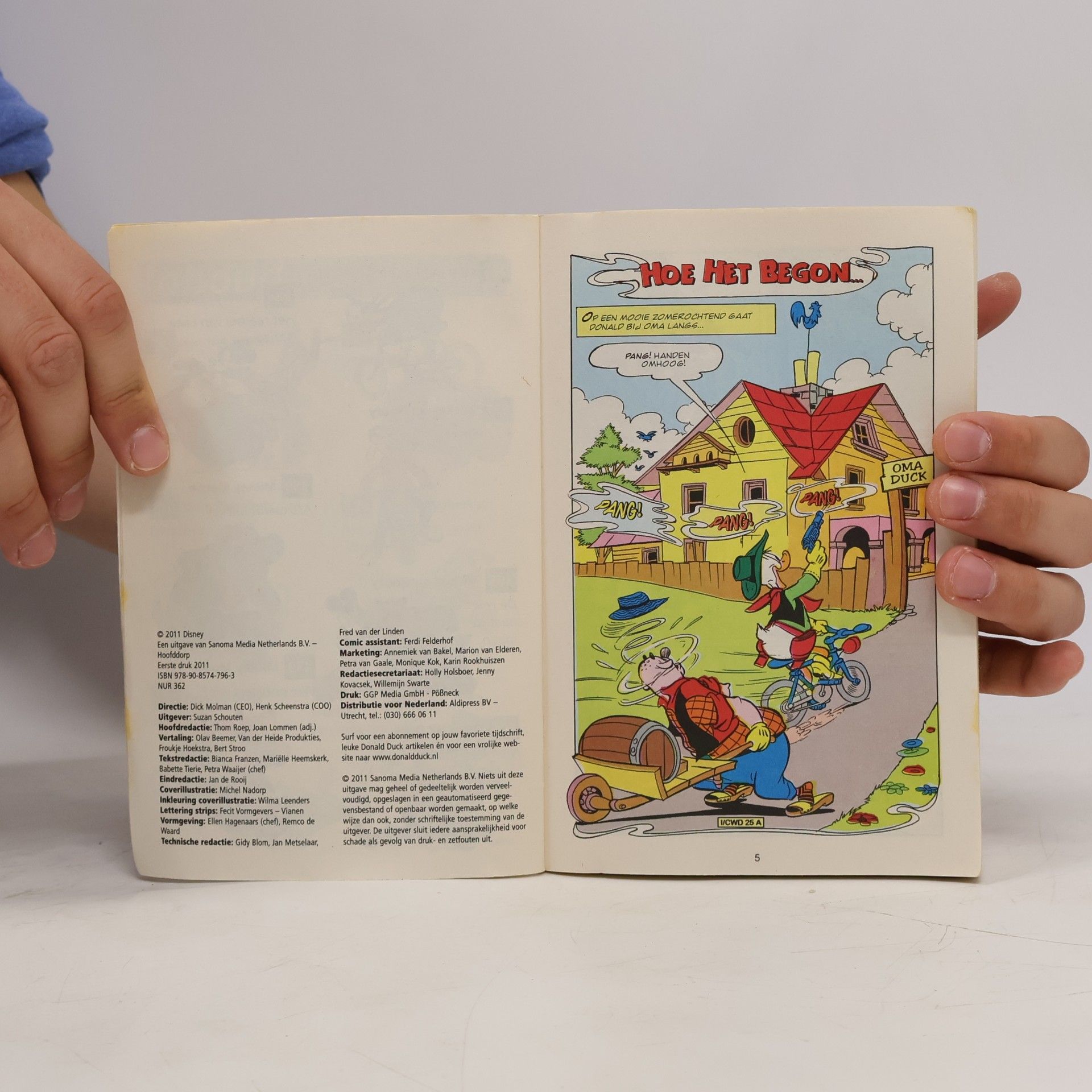 Walt Disney Donald Duck Dubbelpocket - 42: De geheime missie