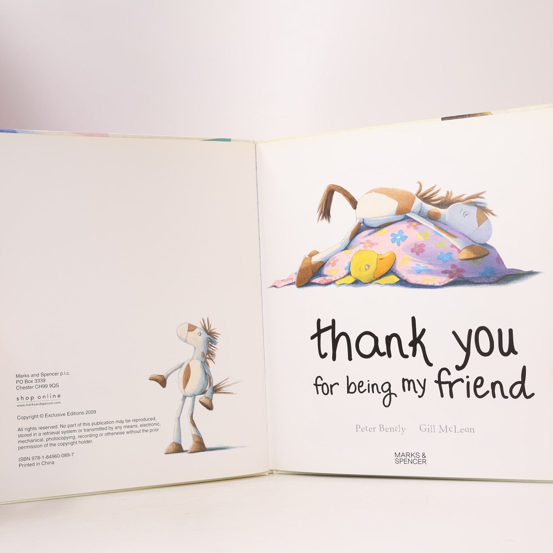 Peter Bently Thank You for Being My Friend