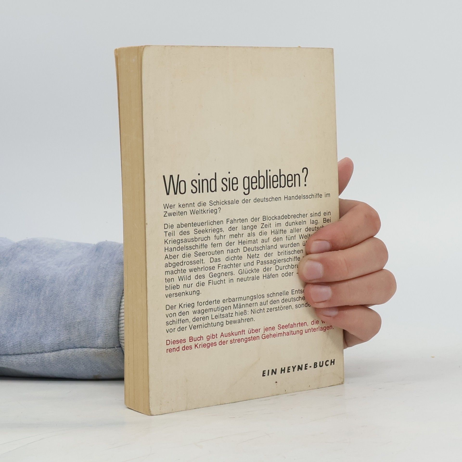 Jochen Brennecke Schwarze Schiffe, weite See
