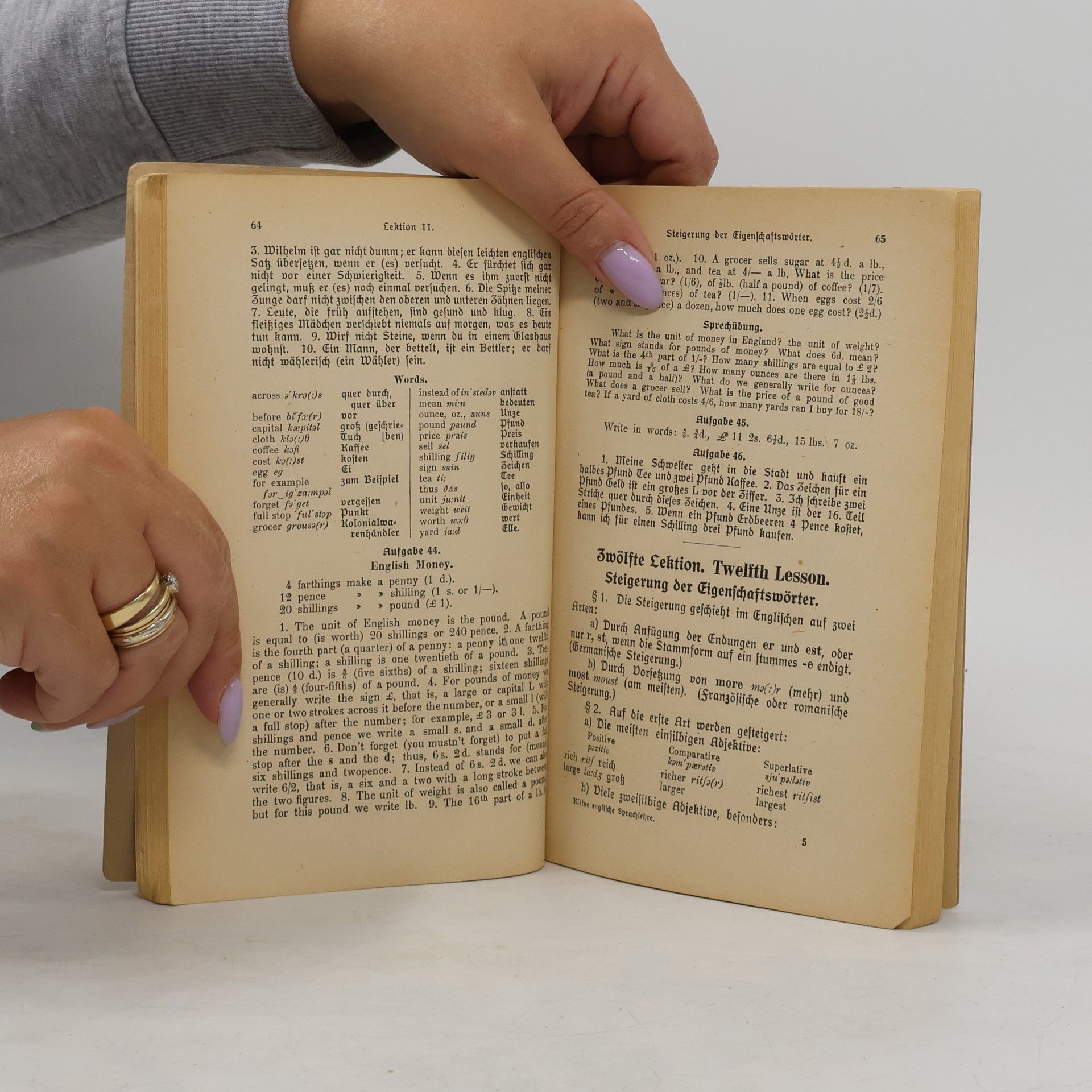 Emil Otto Kleine englische Sprachlehre