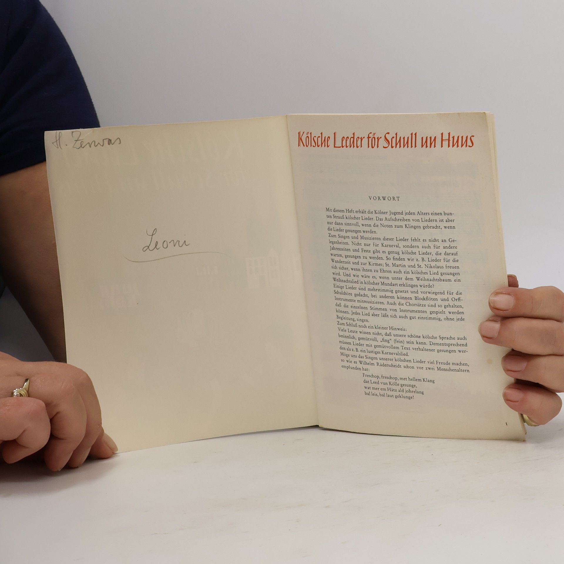 Various authors Kölsche Spröch un Leeder vum Suffe