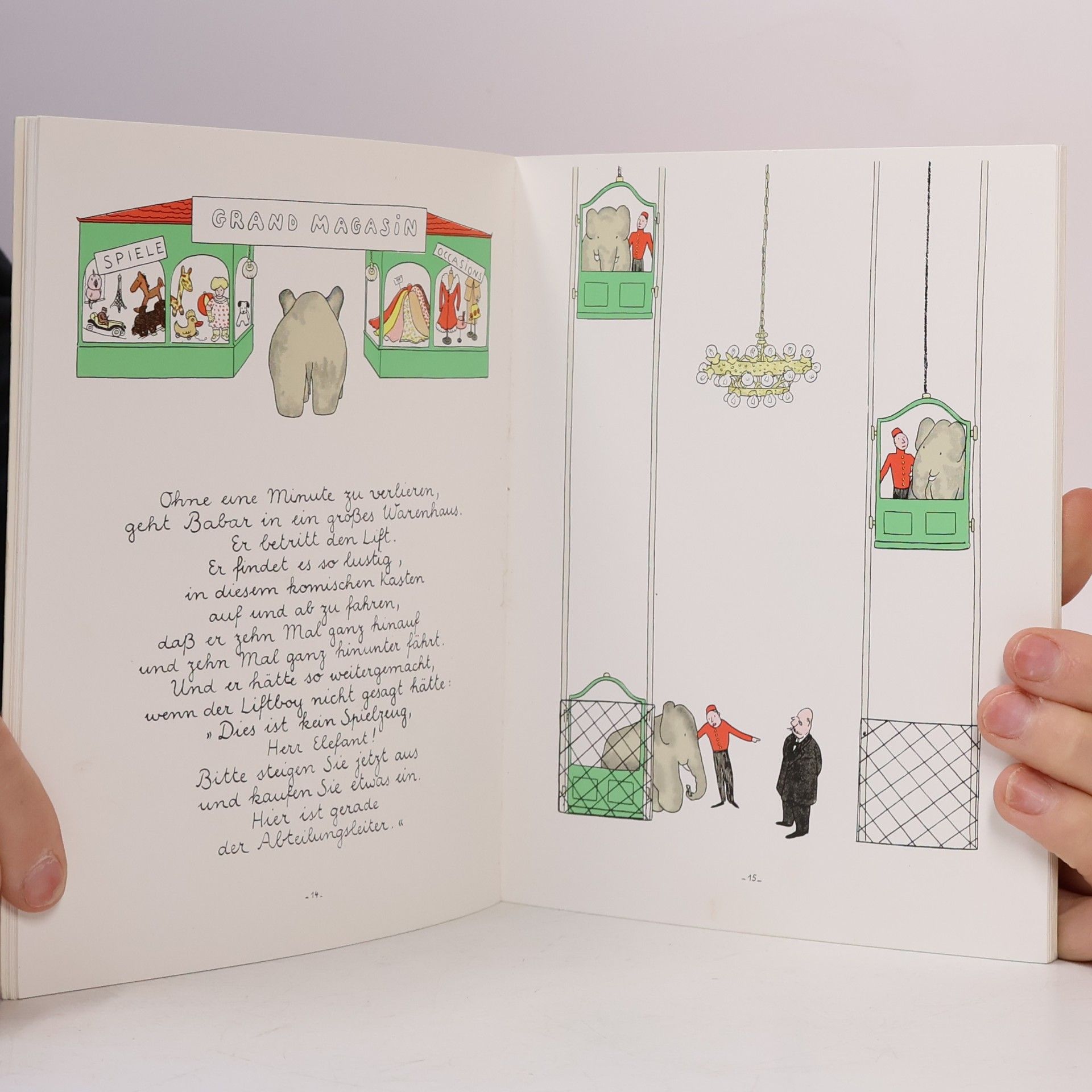 Jean de Brunhoff Die Geschichte von Babar, dem kleinen Elefanten
