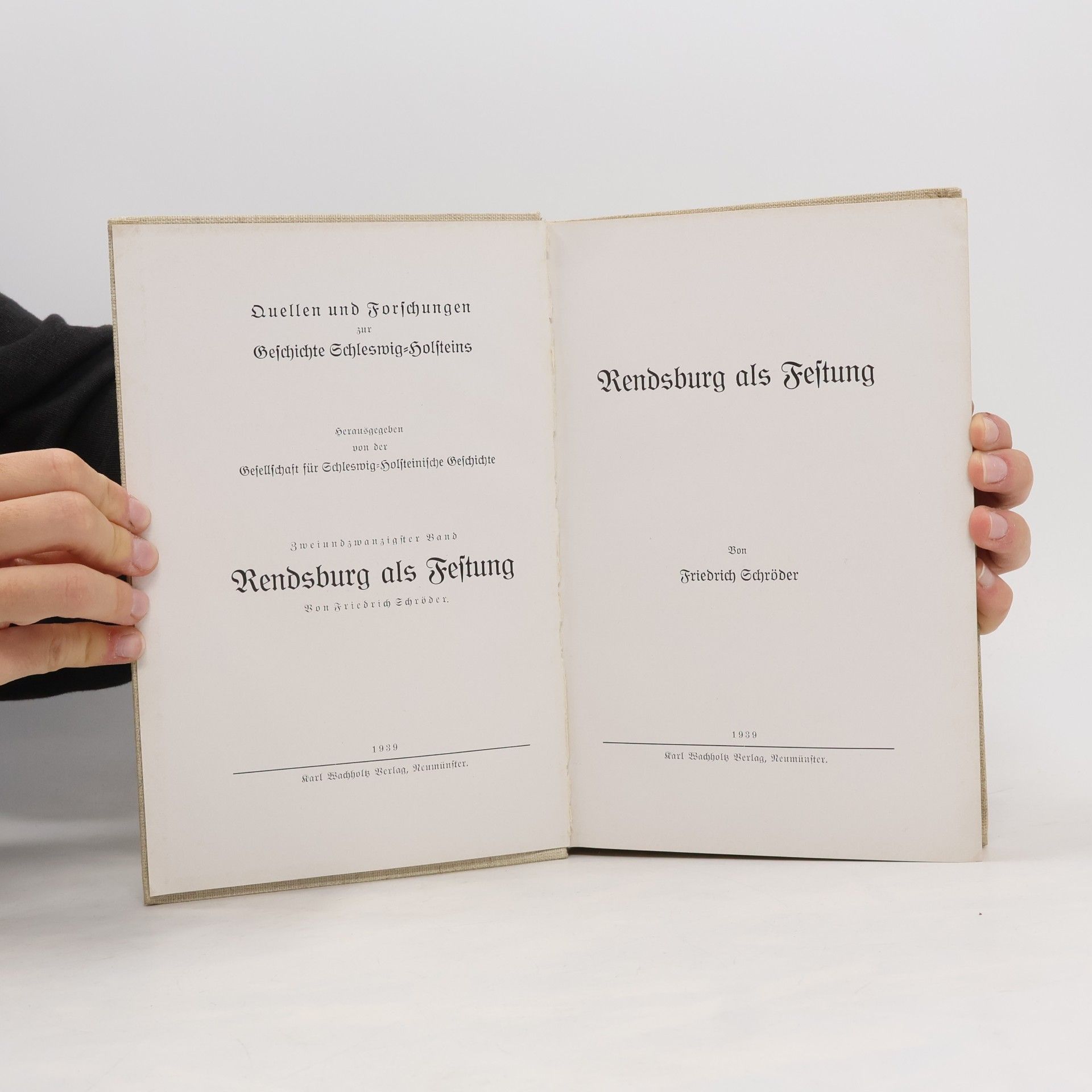Friedrich Schröder Rendsburg als Festung