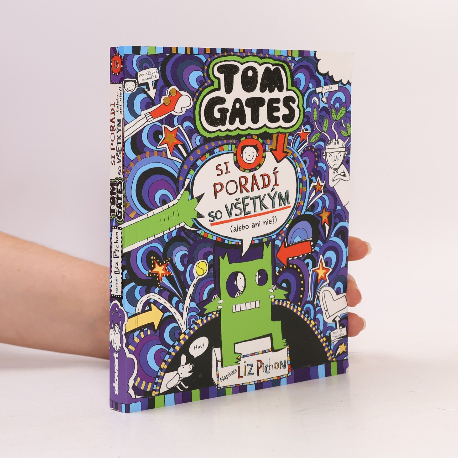 Liz Pichon Tom Gates si poradí so všetkým (alebo ani nie?)