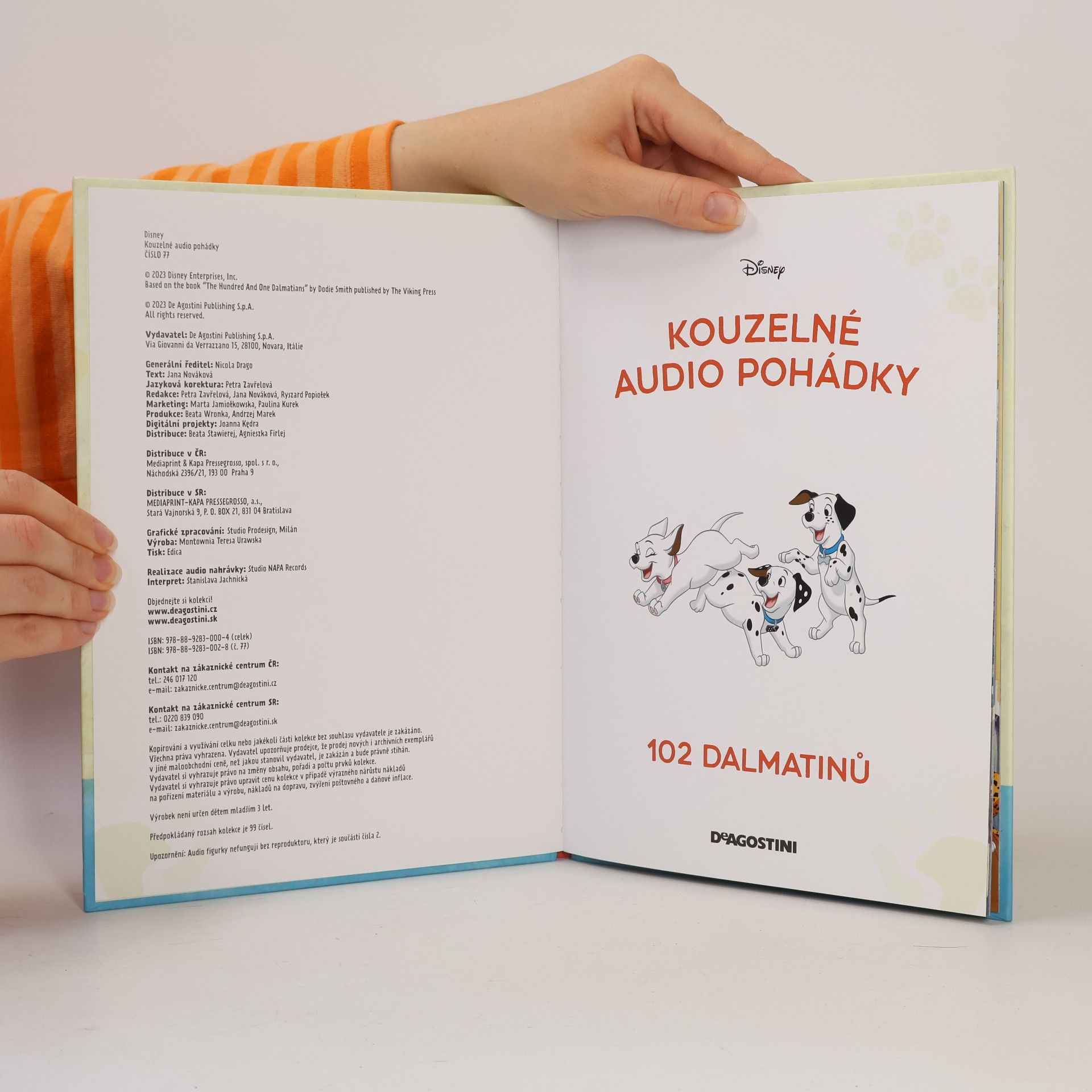 Kolektiv autorů Kouzelné audio pohádky 77. 102 dalmatinů