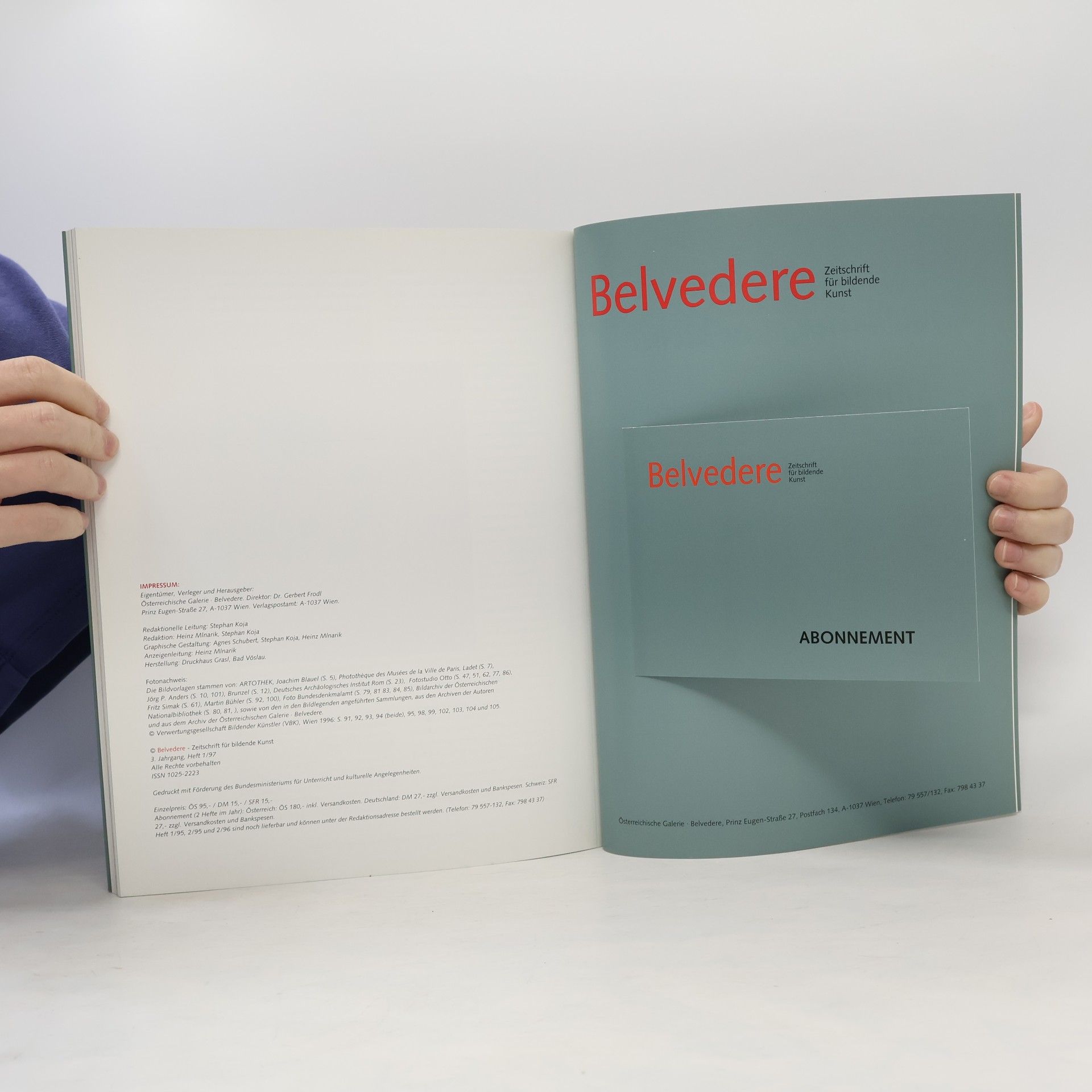 Various authors Belvedere 1/98