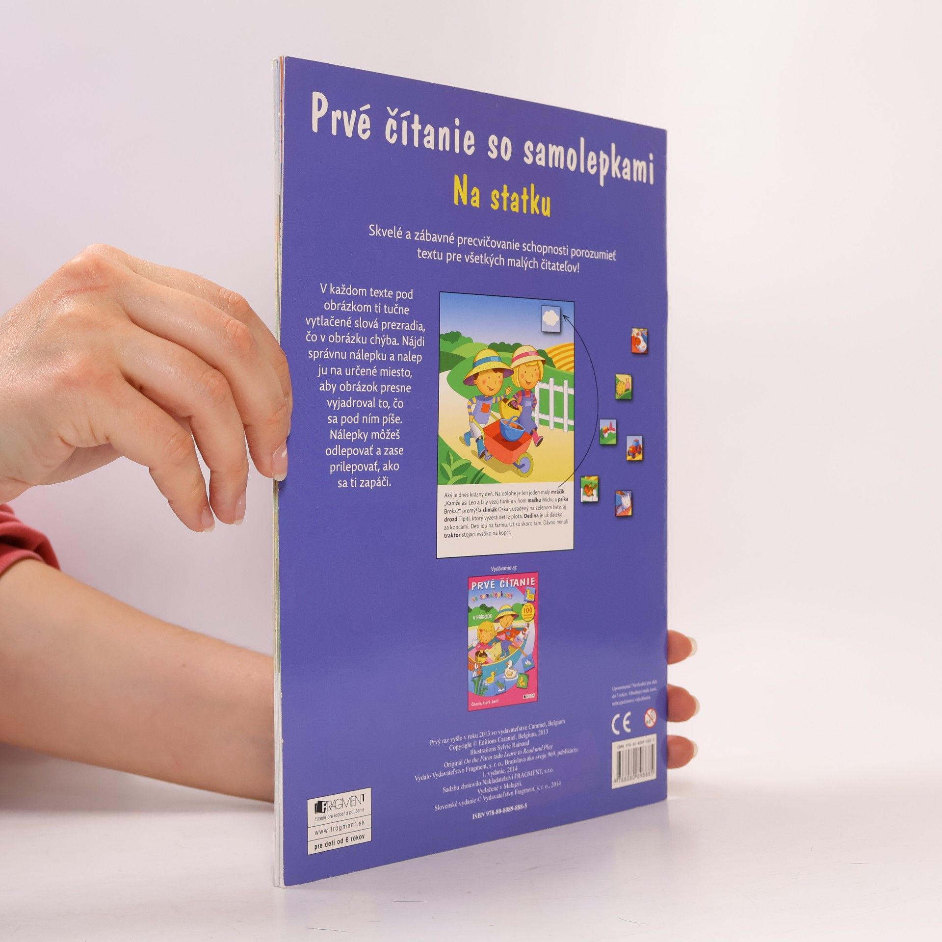 Prvé čítanie so samolepkami: Na statku
