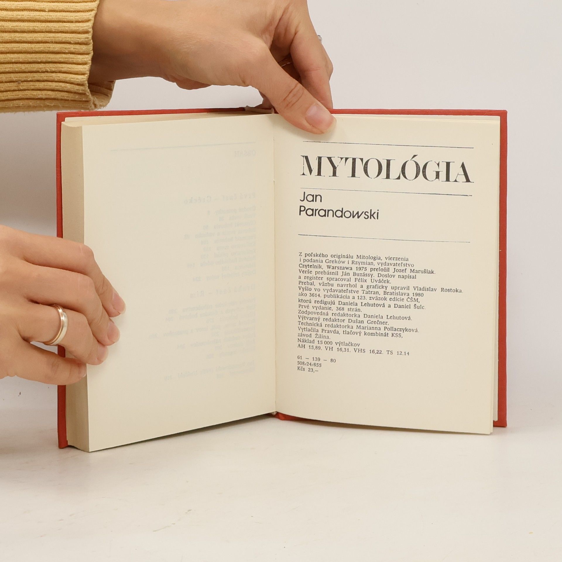Jan Parandowski Mitológia
