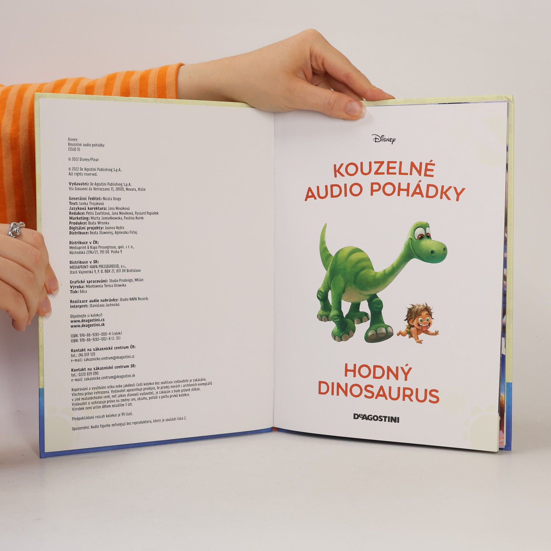 kolektiv Kouzelné audio pohádky 55. Hodný dinosaurus