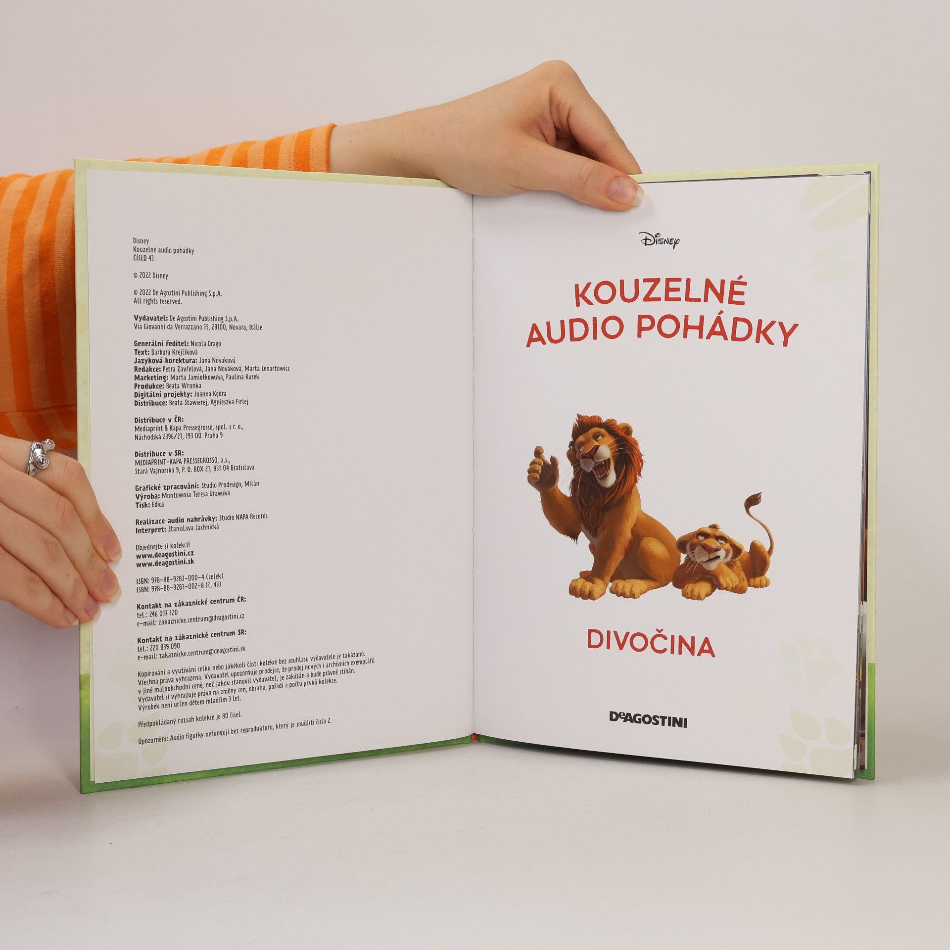 Kolektiv autorů Kouzelné audio pohádky 43. Divočina
