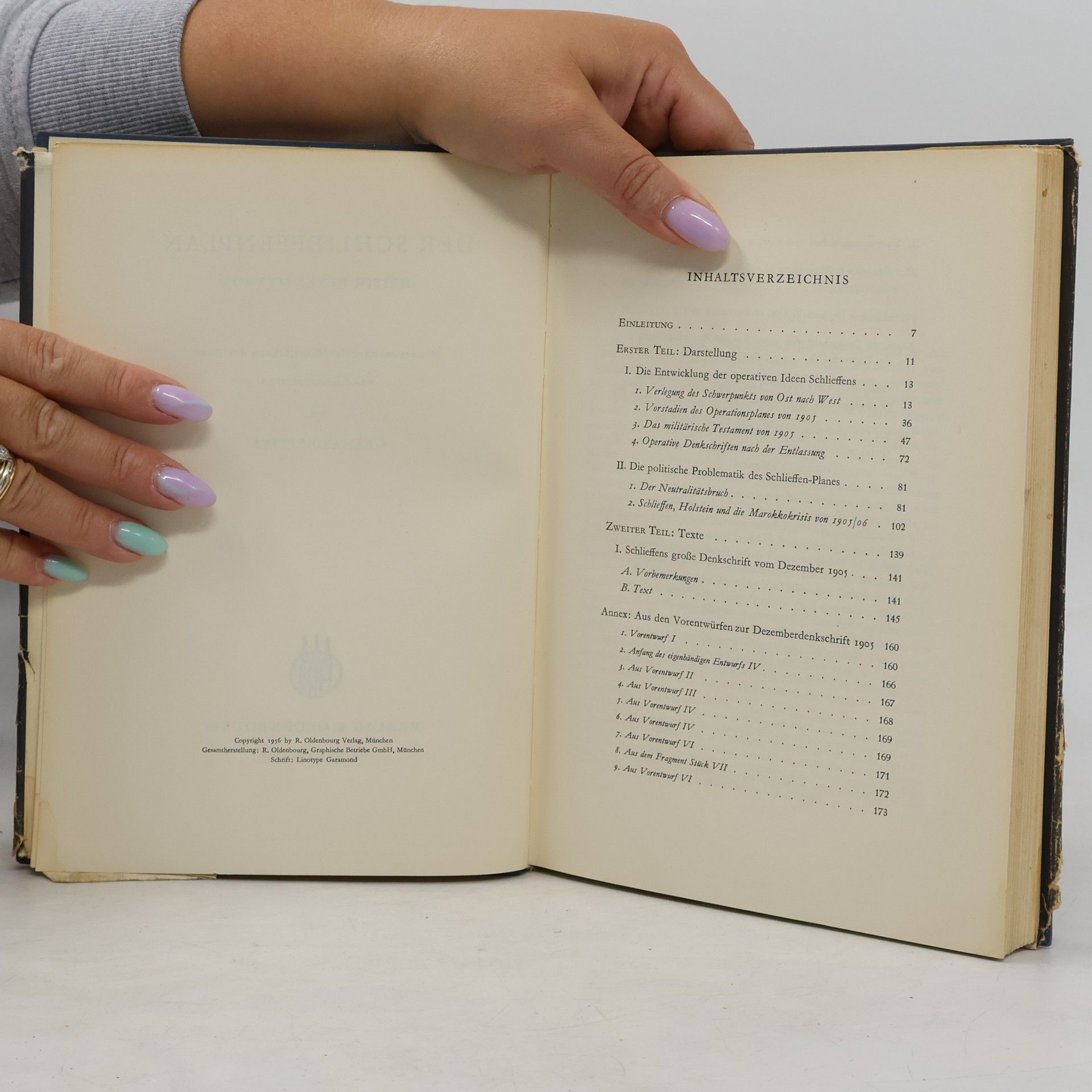 Gerhard A. Ritter Der Schlieffenplan
