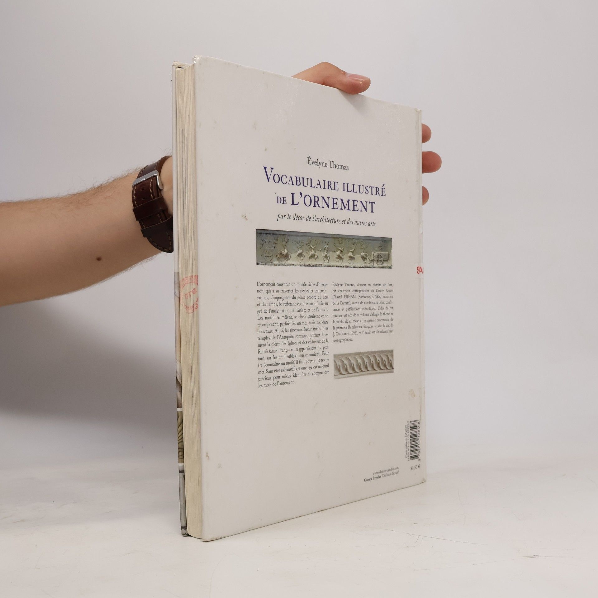 Évelyne Thomas Vocabulaire illustré de l'ornement