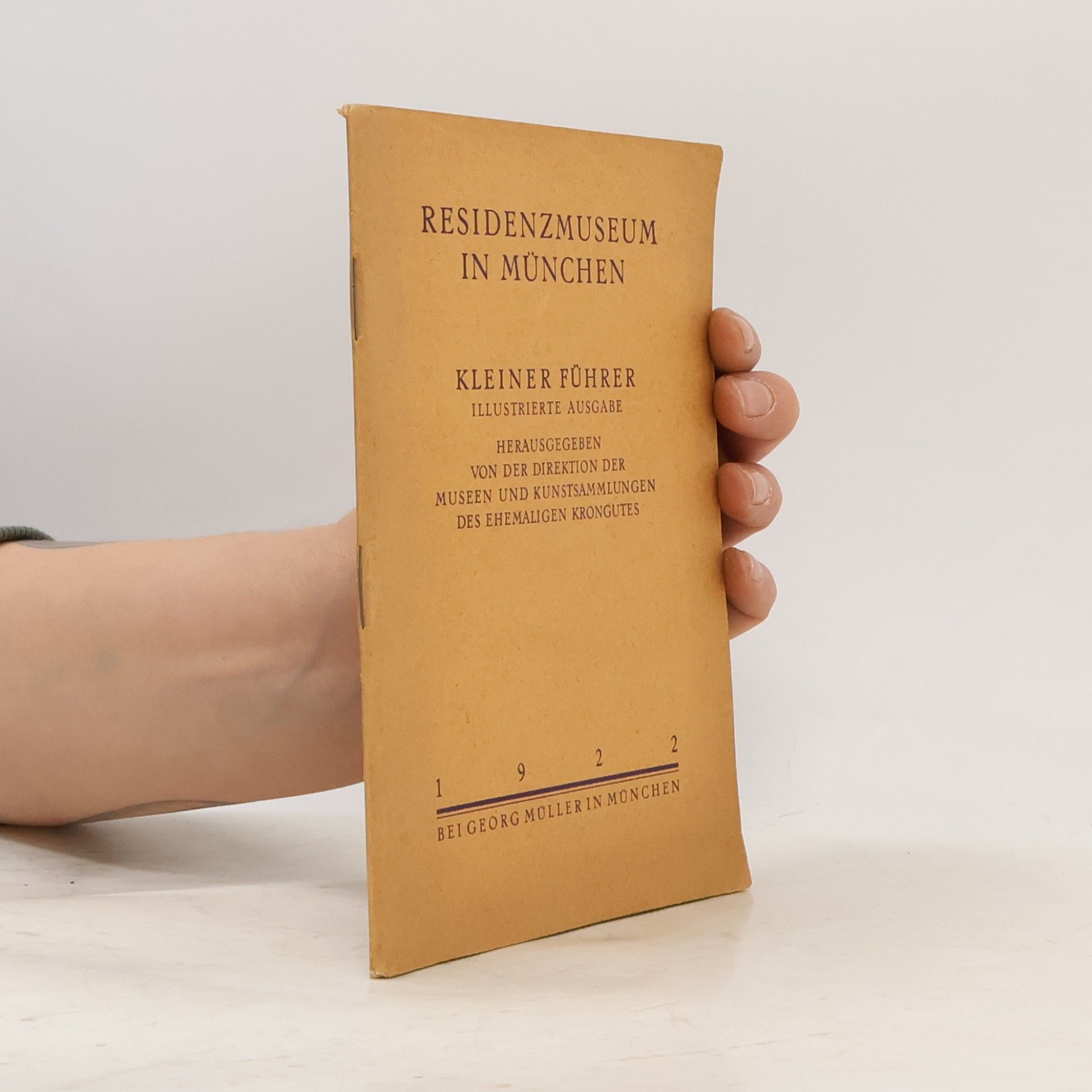 Autorenkollektiv Residenzmuseum in München: Kleiner Führer