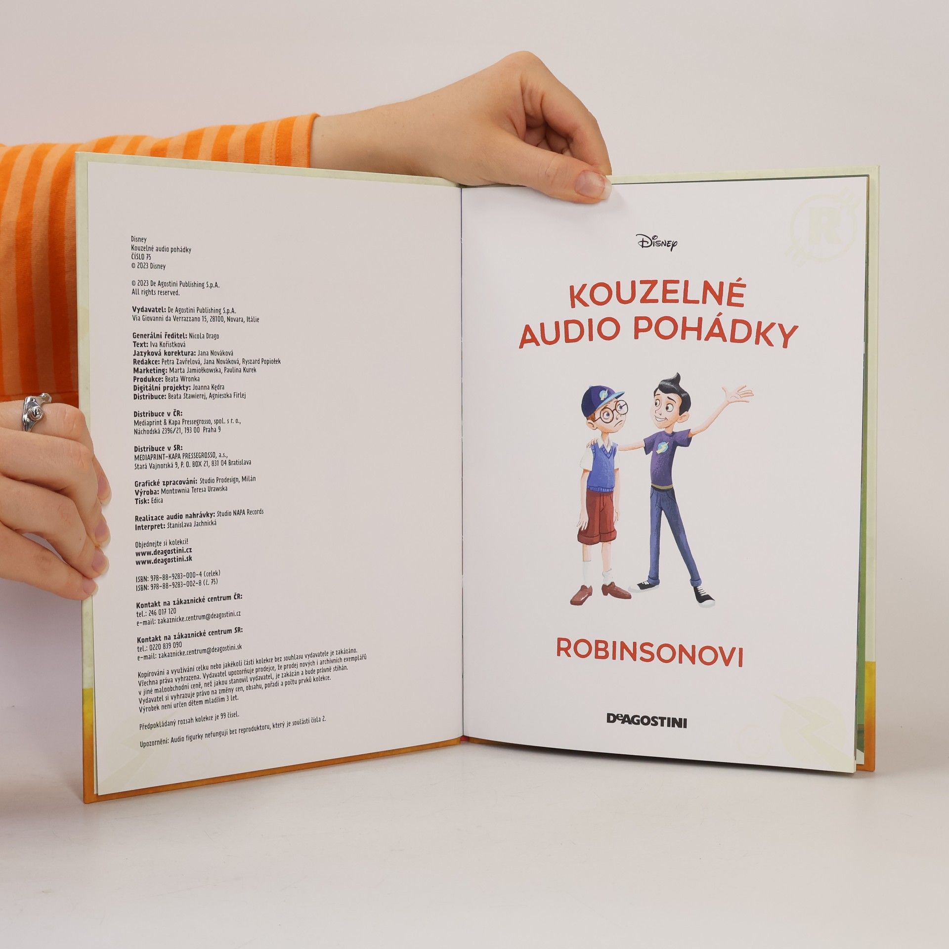 Walt Disney Kouzelné audio pohádky 75. Robinsonovi