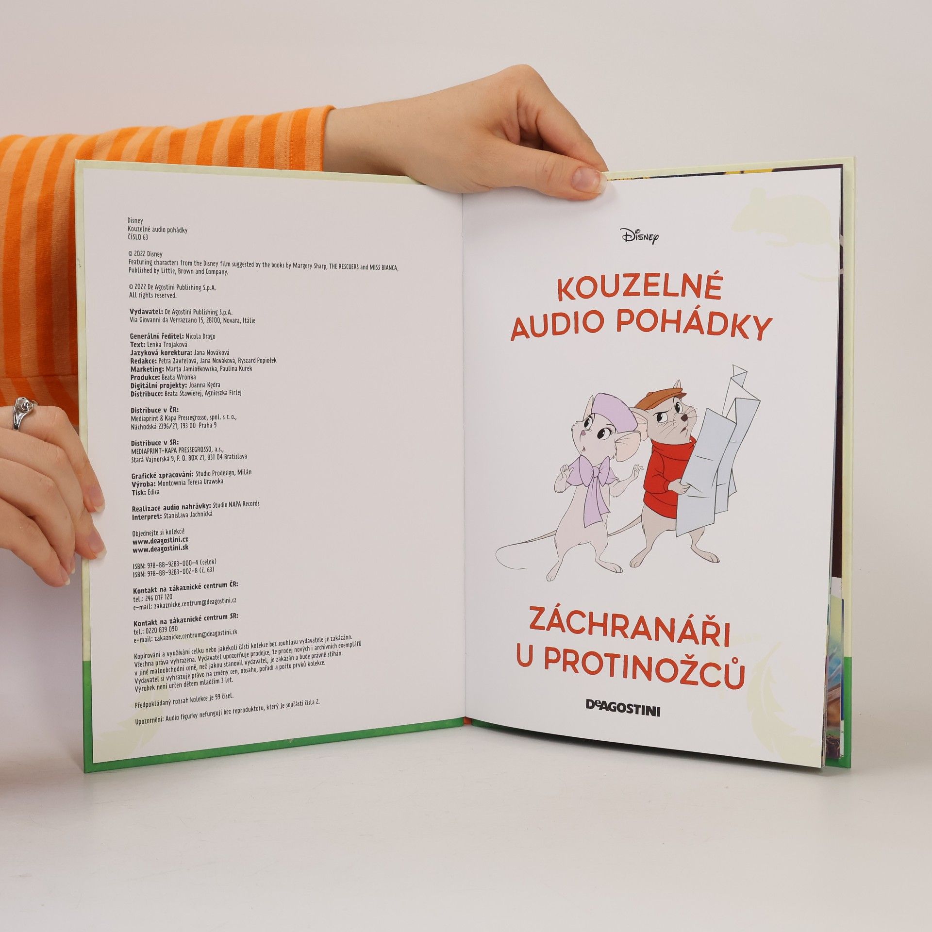 kolektiv Kouzelné audio pohádky 63. Záchranáři u protinožců