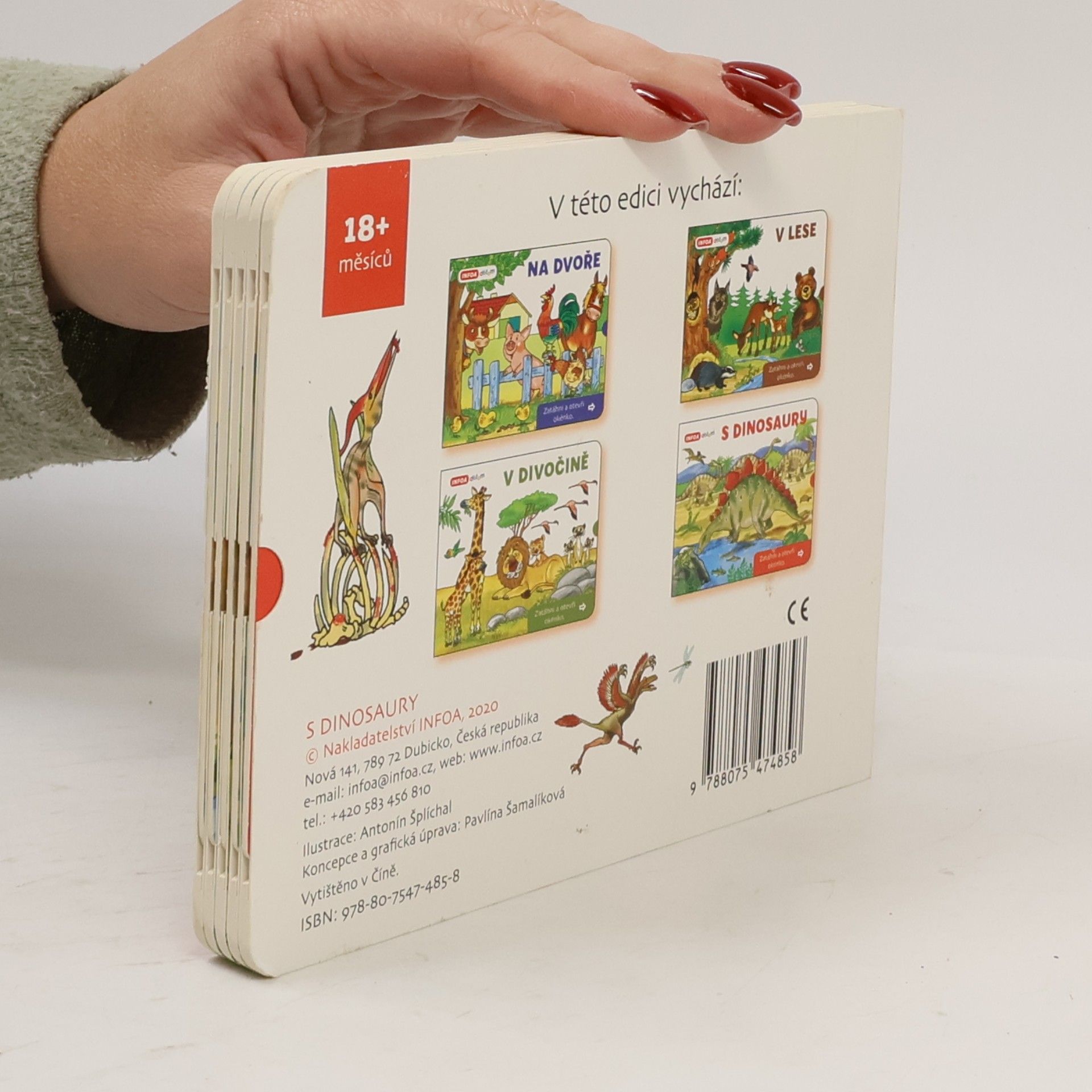 Pavlína Šamalíková S Dinosaury - Zatáhni a otevři okénko