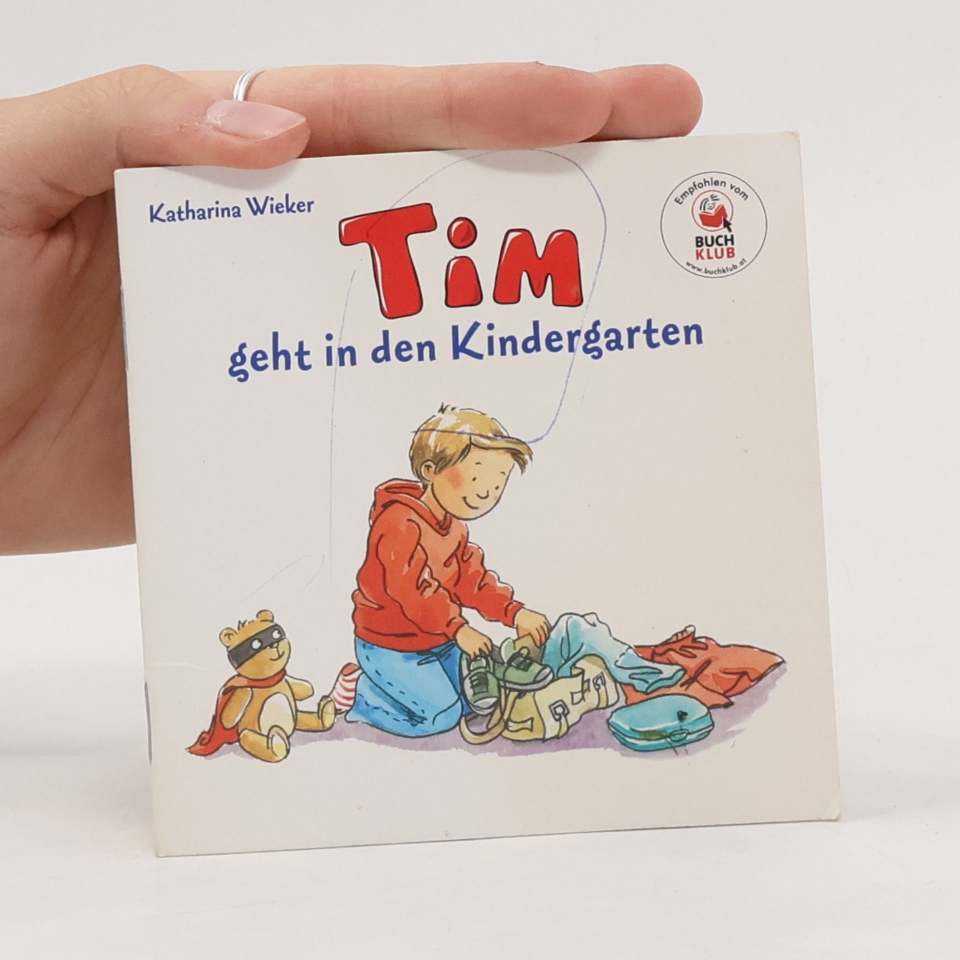 Katharina Wieker Tim. Geht in den Kindergarten