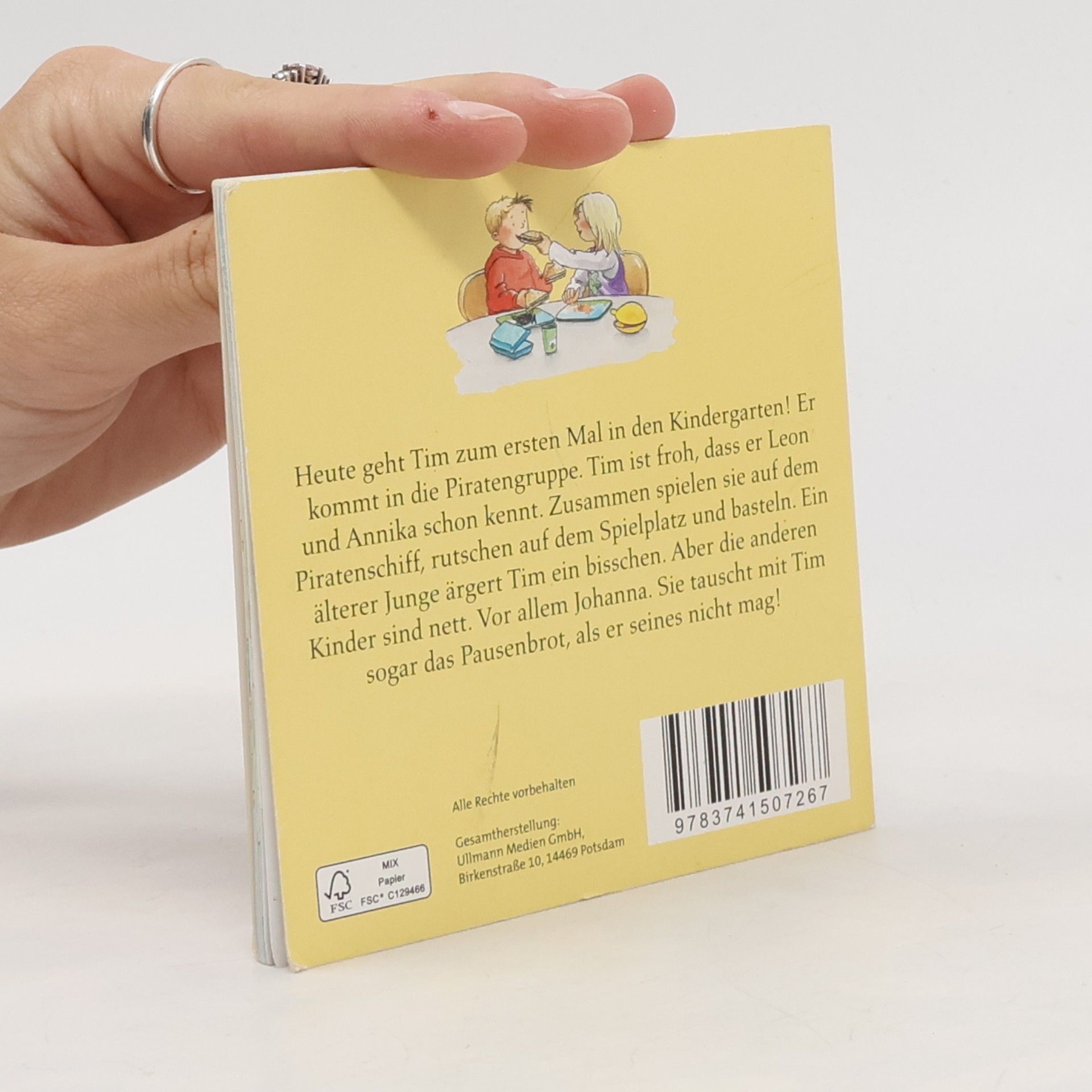 Katharina Wieker Tim. Geht in den Kindergarten