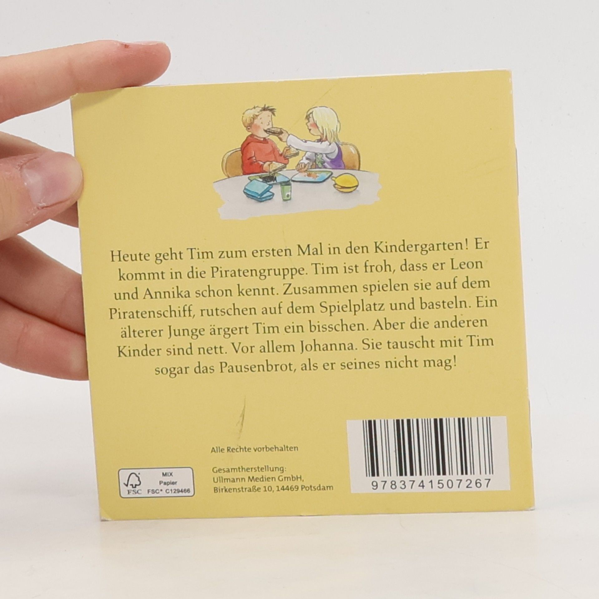 Katharina Wieker Tim. Geht in den Kindergarten