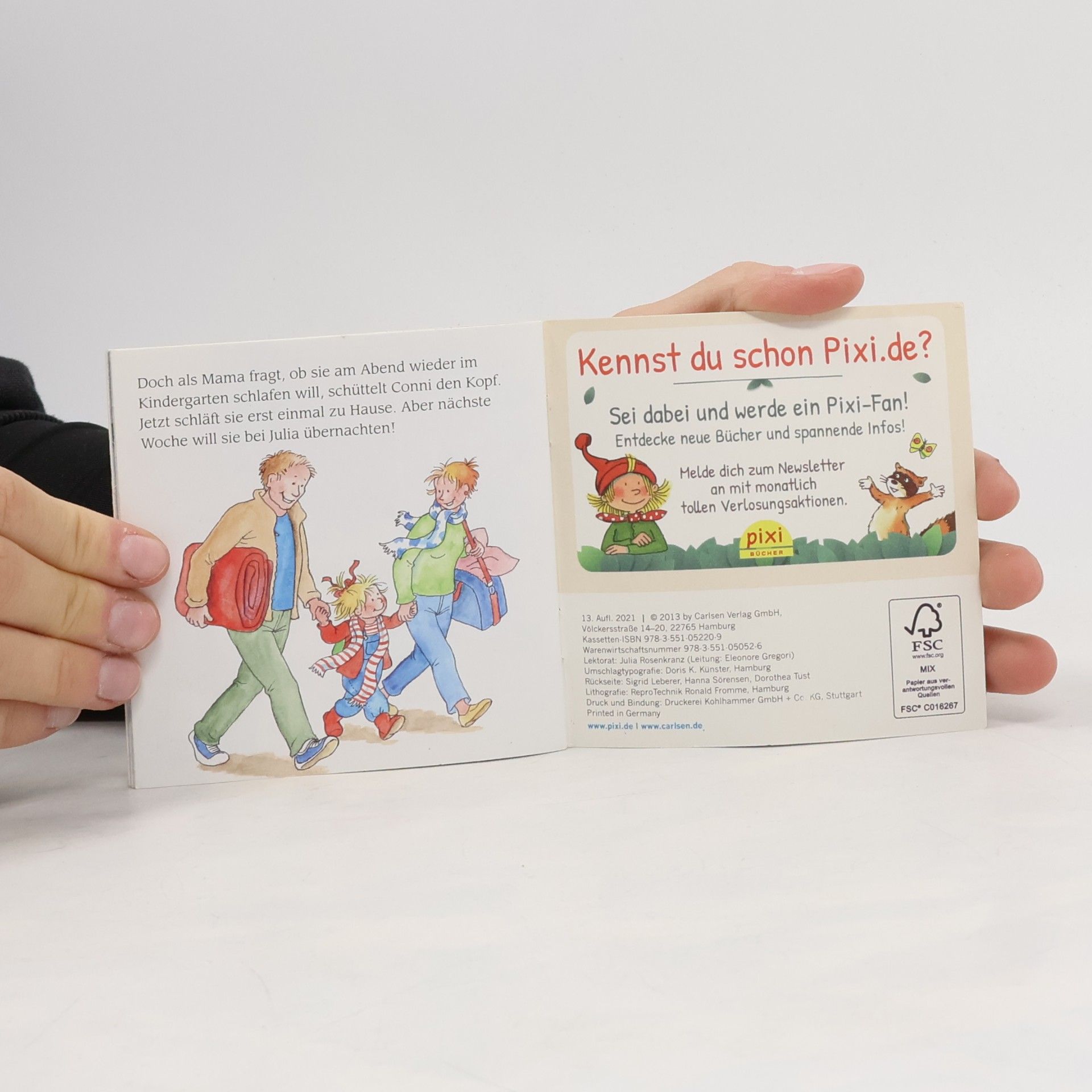 Kolektiv autorů Conni schläft im Kindergarten