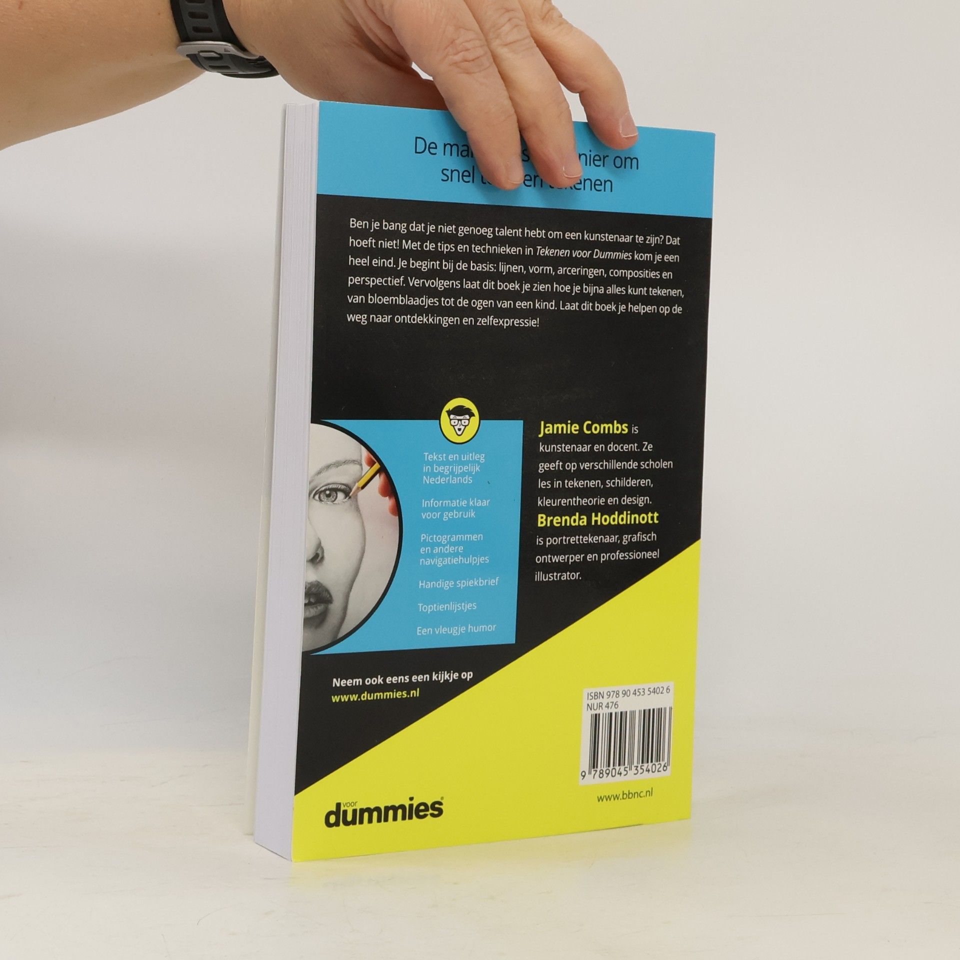 Jamie Combs Tekenen voor Dummies - 2e editie