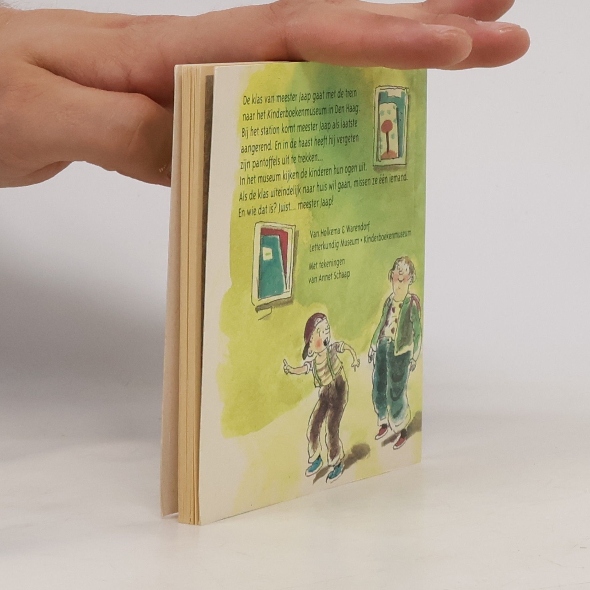 Jacques Vriens Meester Jaap gaat naar het Kinderboekenmuseum