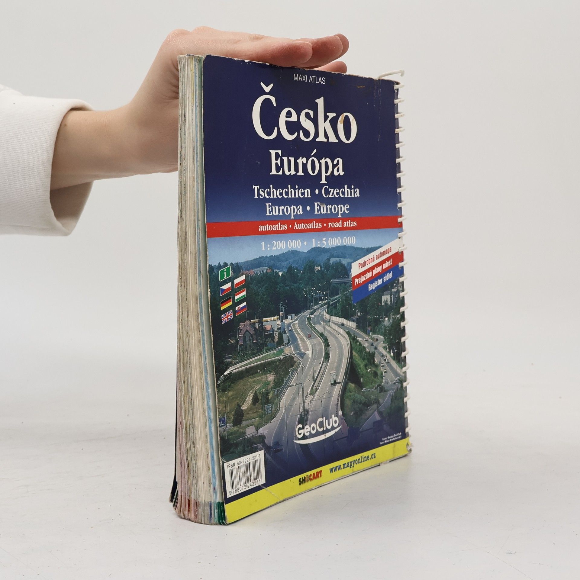 Various authors Česko, Evropa. Autoatlas